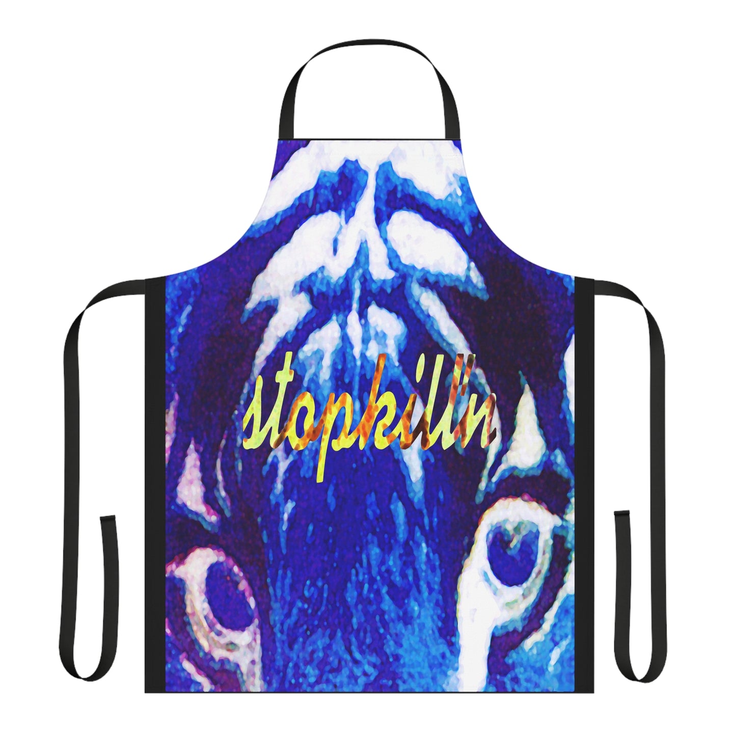 UNO STOPKILL'N TIGREBLU Apron (AOP)