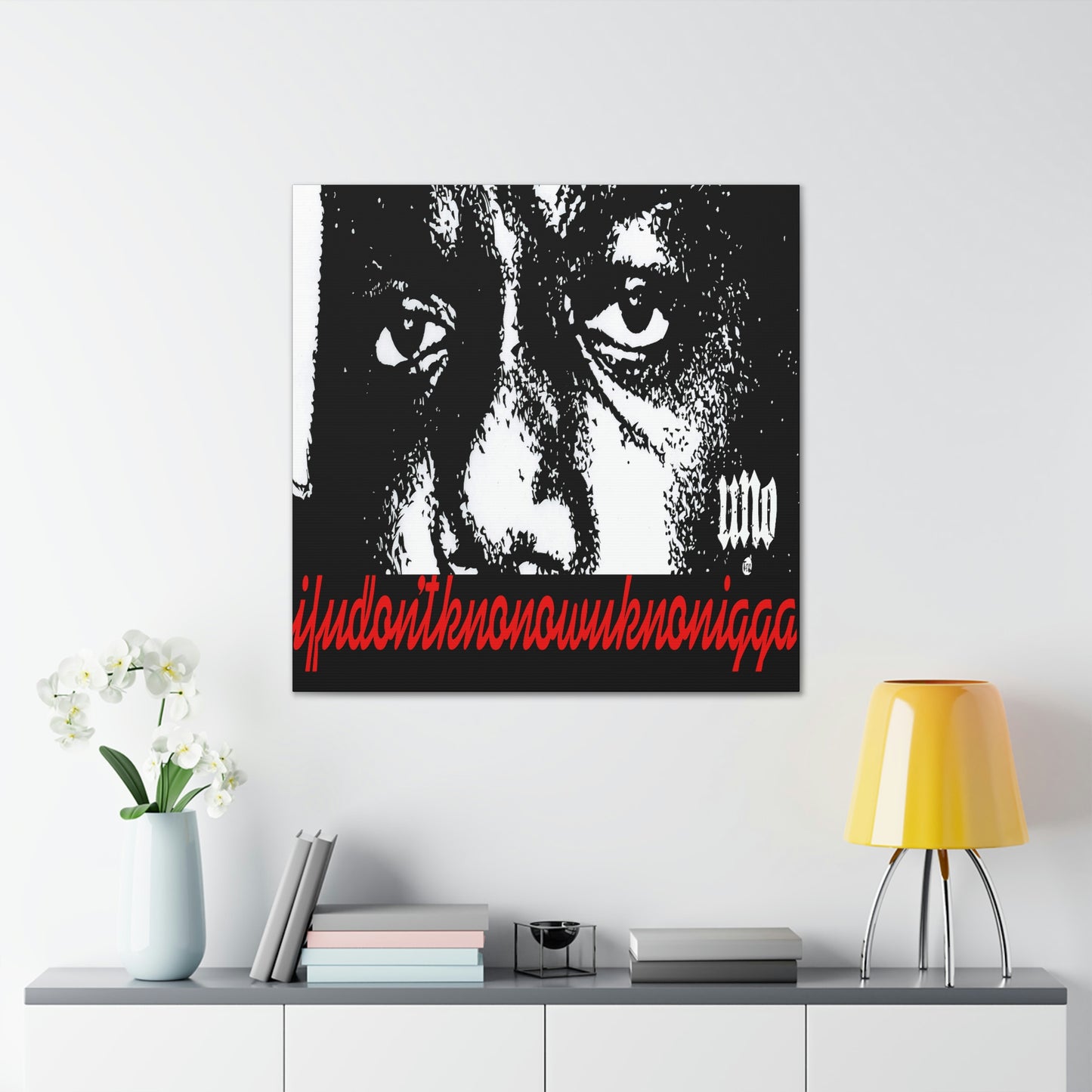 UNO LOVEBLACKLIVES BIGGIEJUICY Canvas Gallery Wraps