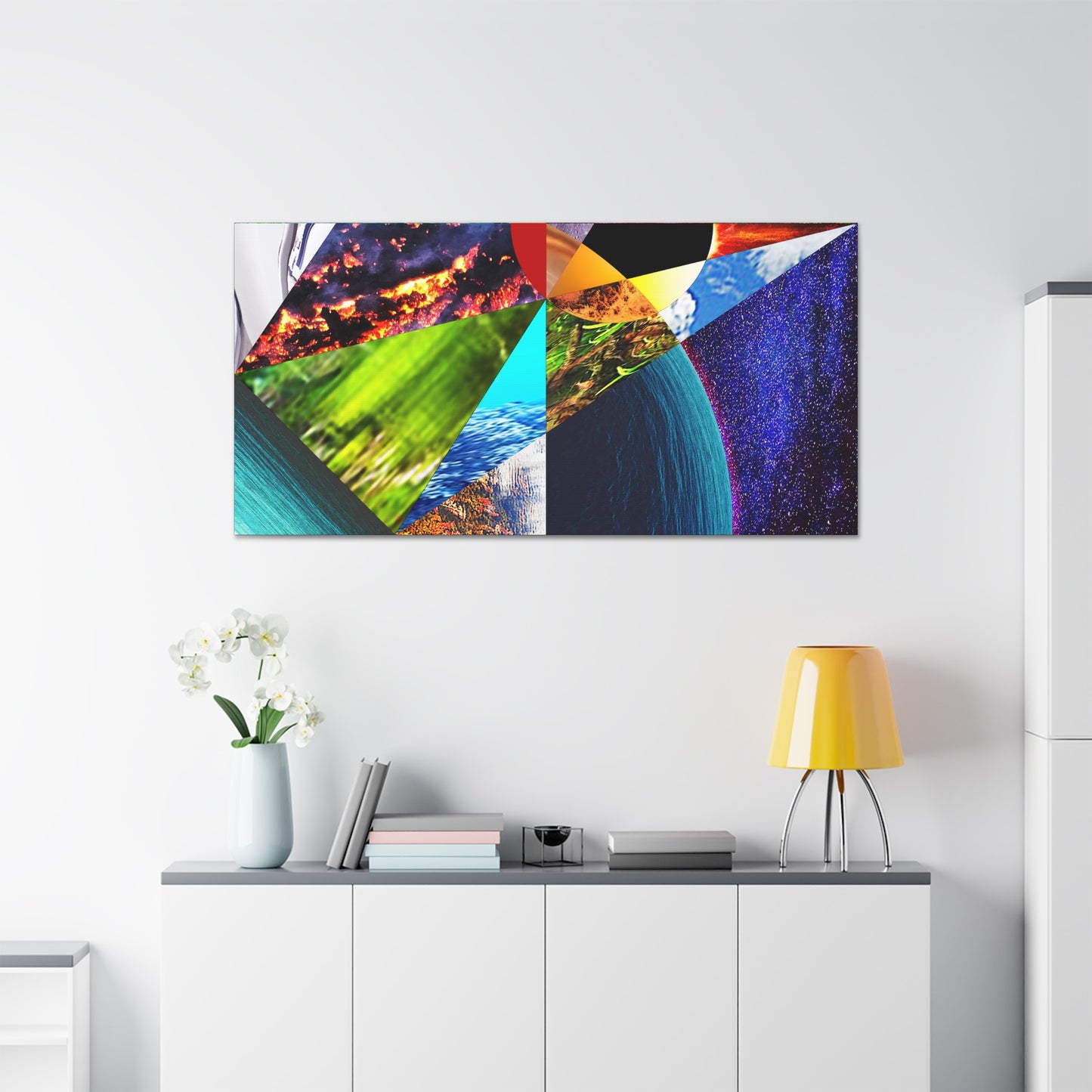 UNO ALLPRAISES V & ALLPRAISES II 60x30 Canvas Stretched, 1.5''