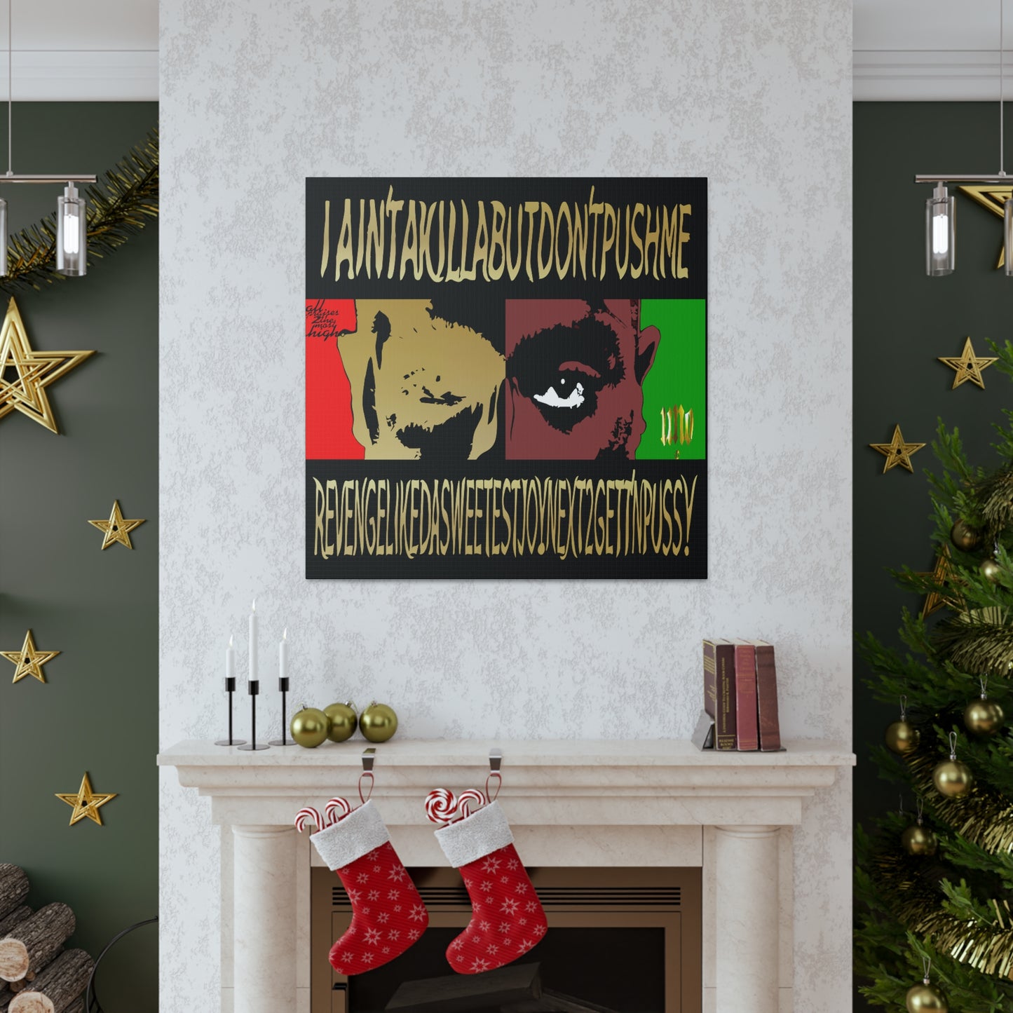 UNO LOVE2PAC 12, 20, 24, & 36" Square Canvas Gallery Wraps