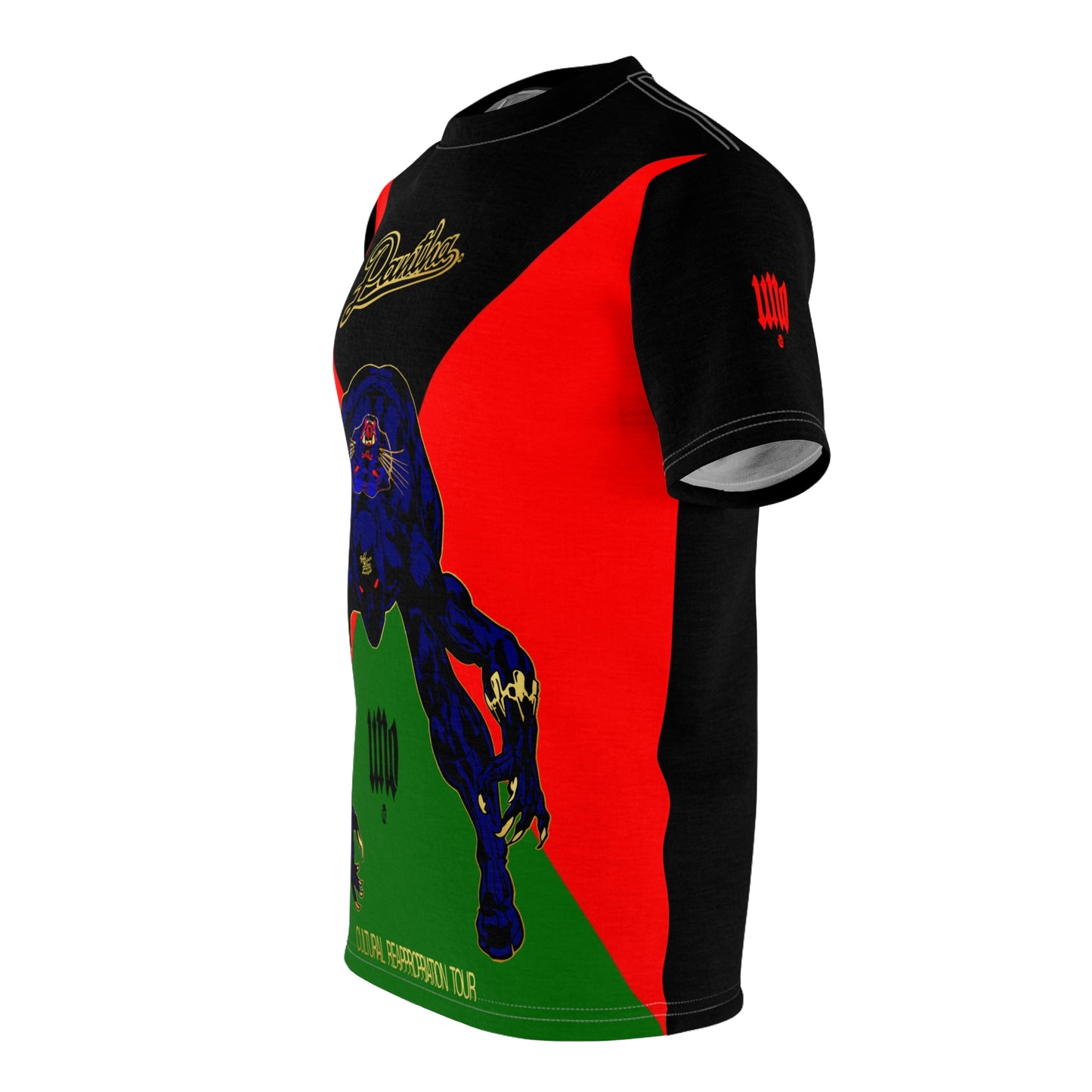 UNO PANTHA Cultural Reappropriation Tour Unisex AOP Cut & Sew Tee