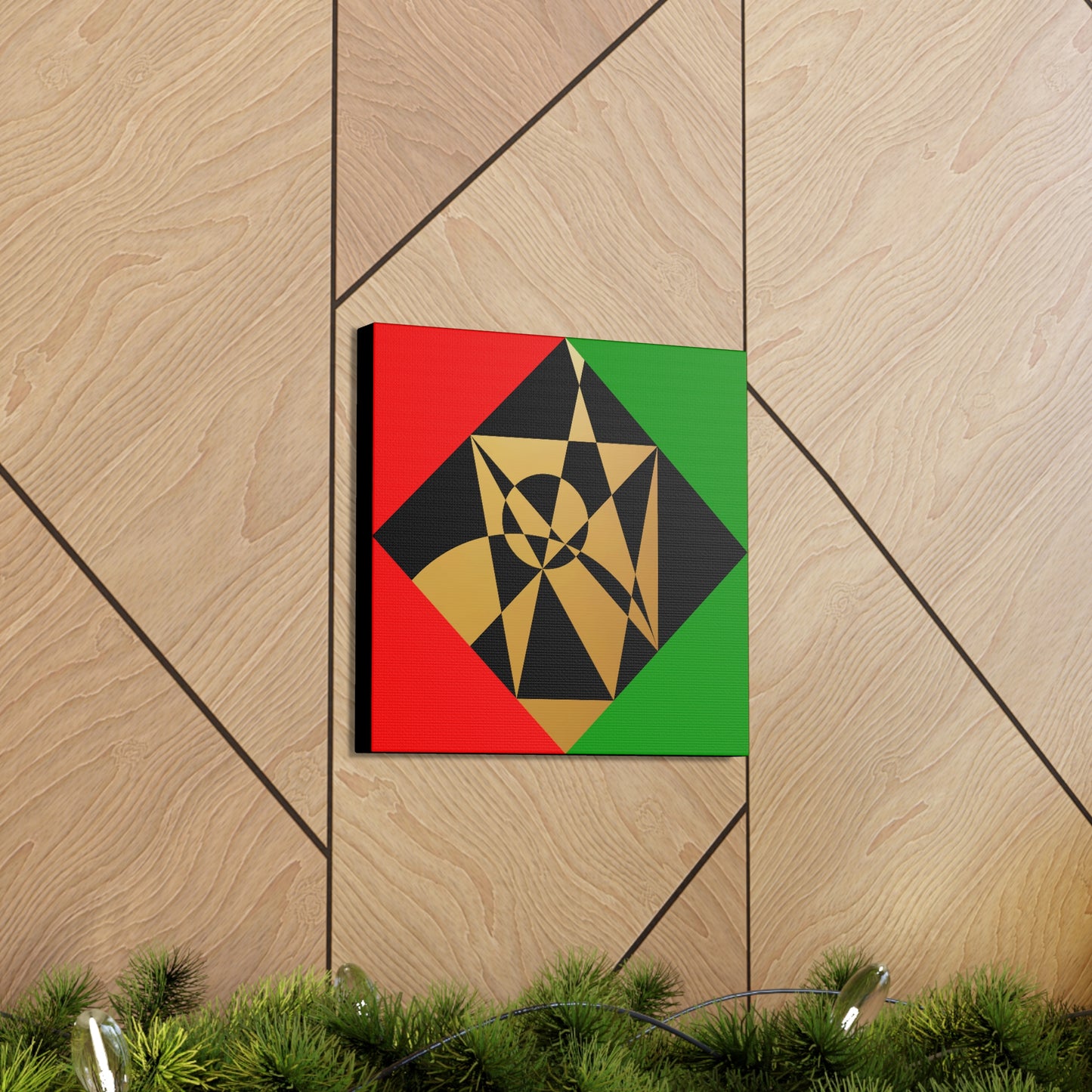 UNO ALLPRAISES 12, 20, 24, & 36" Square Canvas Gallery Wraps