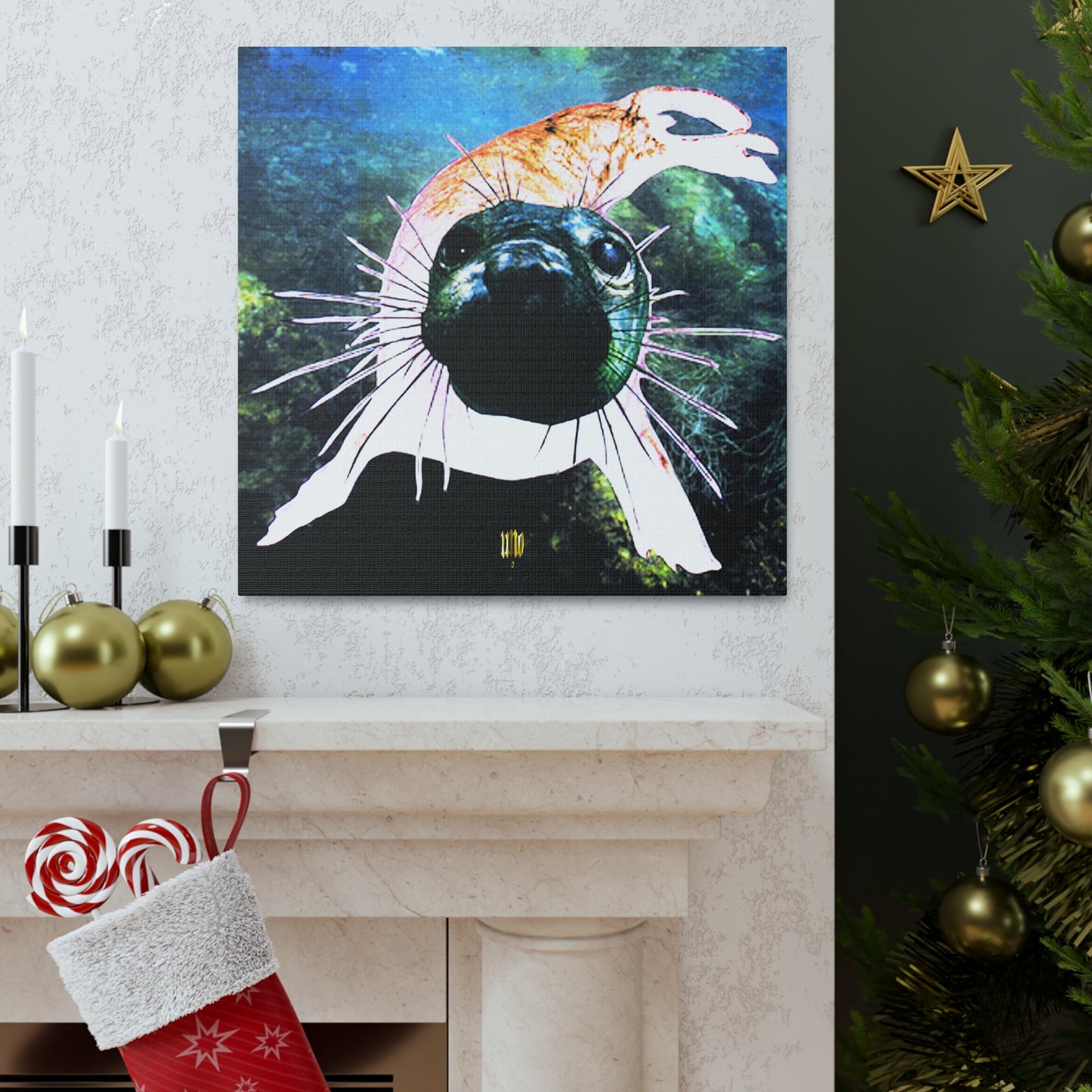 UNO STOPKILL'N 12, 20, 24, & 36" Square Canvas Gallery Wraps