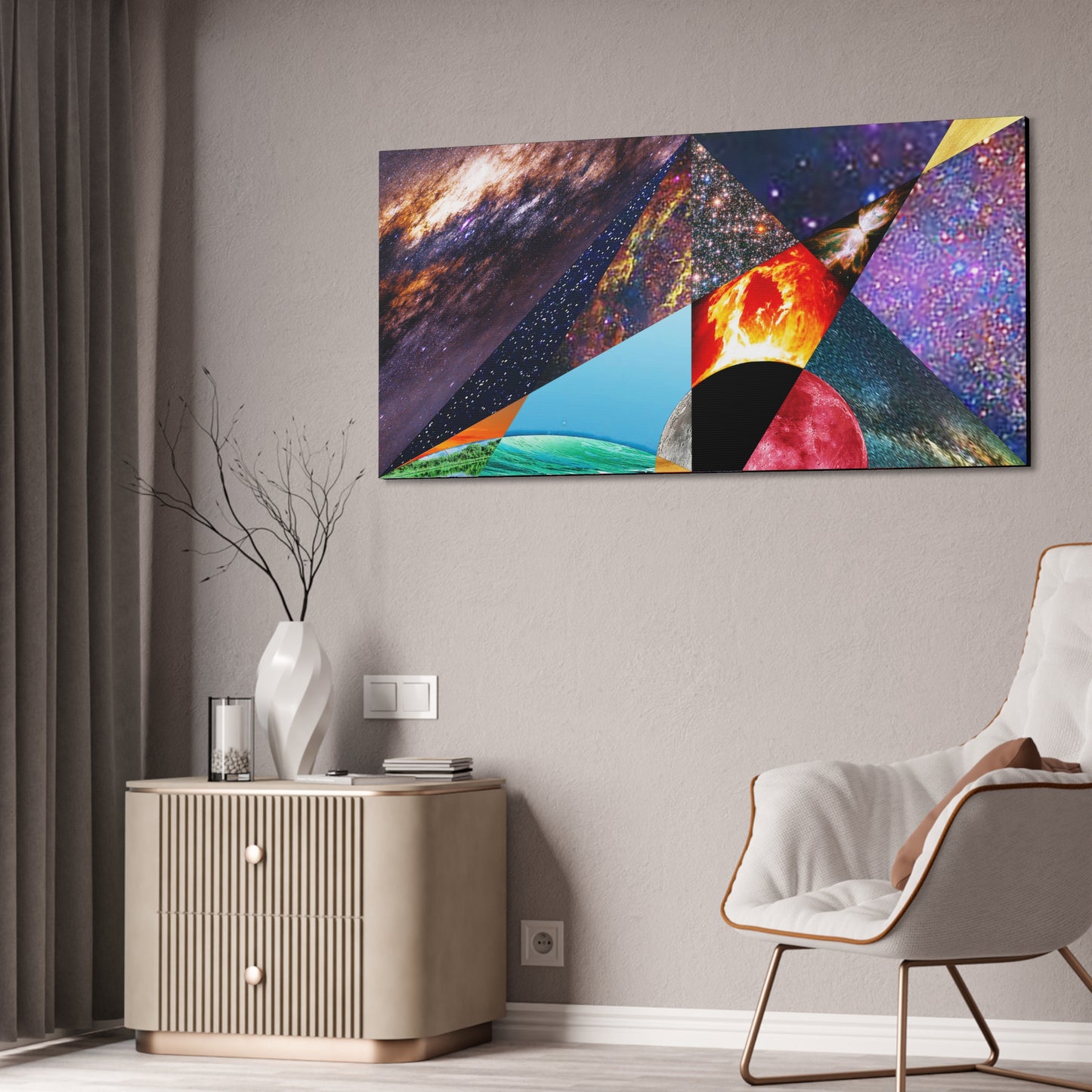 UNO ALLPRAISES IV & ALLPRAISES III 60x30 Canvas Stretched, 1.5''