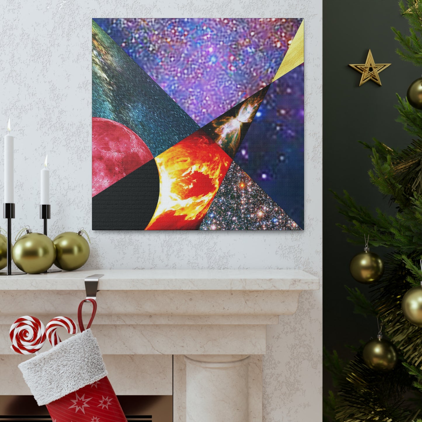 UNO ALLPRAISES III 12, 20, 24, & 36" Square Canvas Gallery Wraps