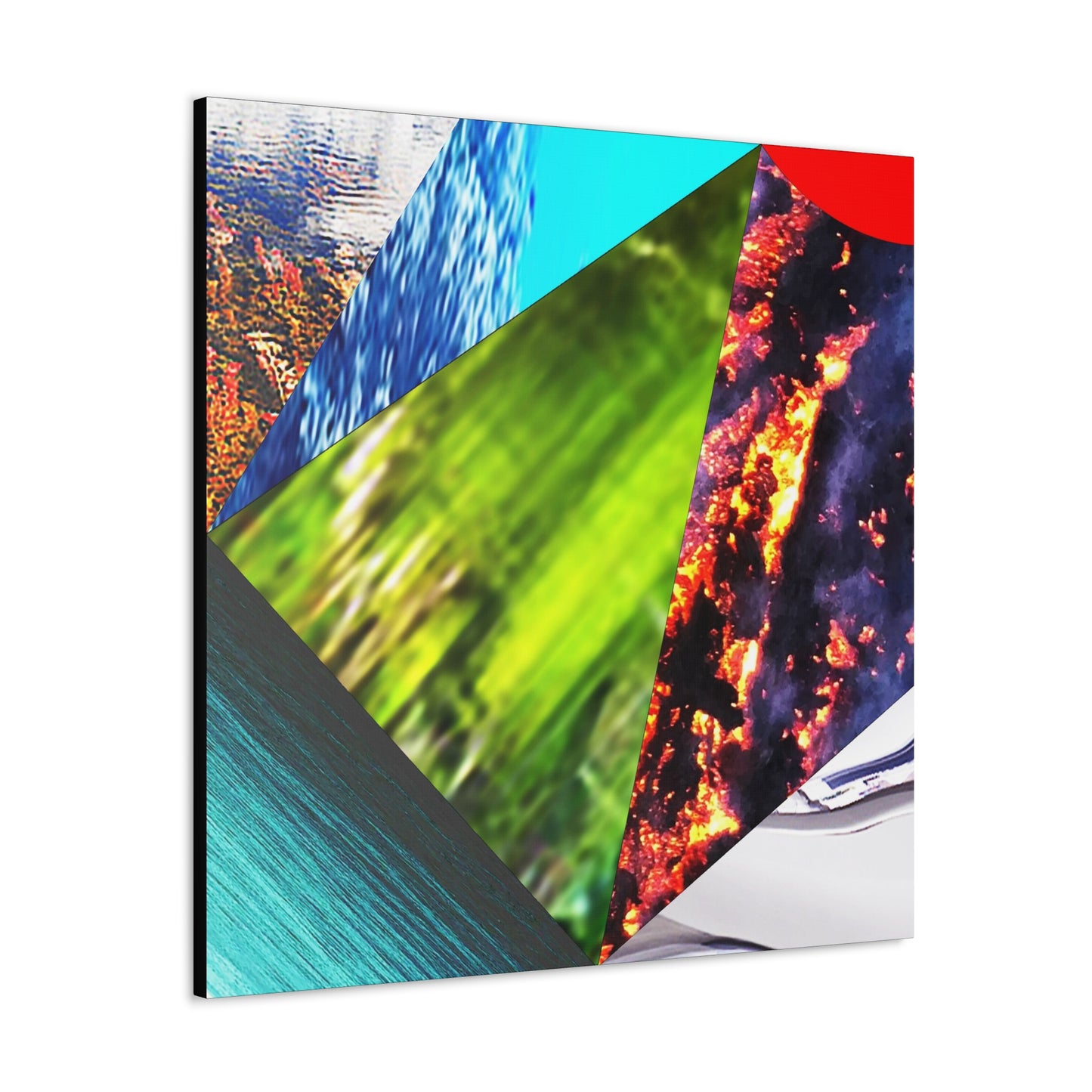 UNO ALLPRAISES V 12, 20, 24, & 36" Square Canvas Gallery Wraps