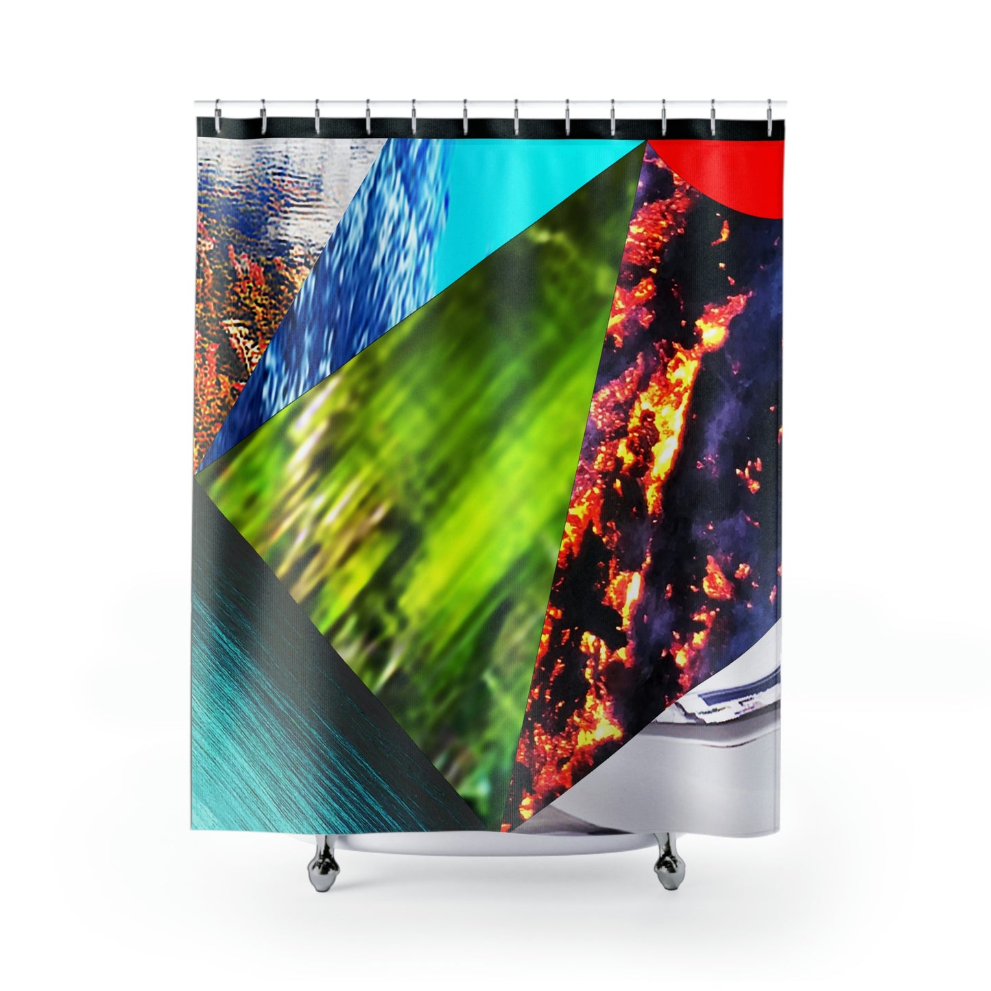 UNO ALLPRAISES V Shower Curtains