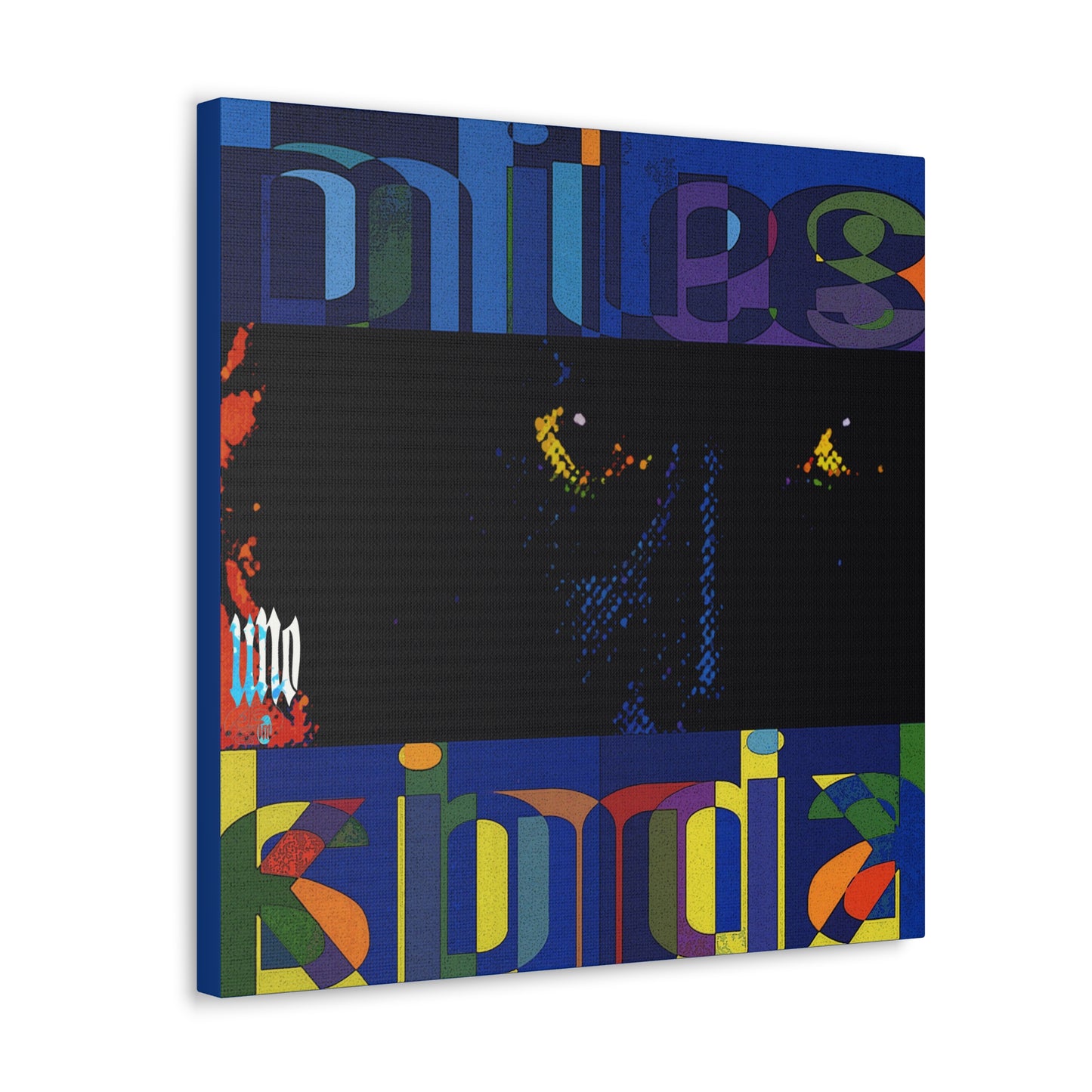 UNO BLUEMILESKINDA 12, 20, 24, & 36" Square Canvas Gallery Wraps