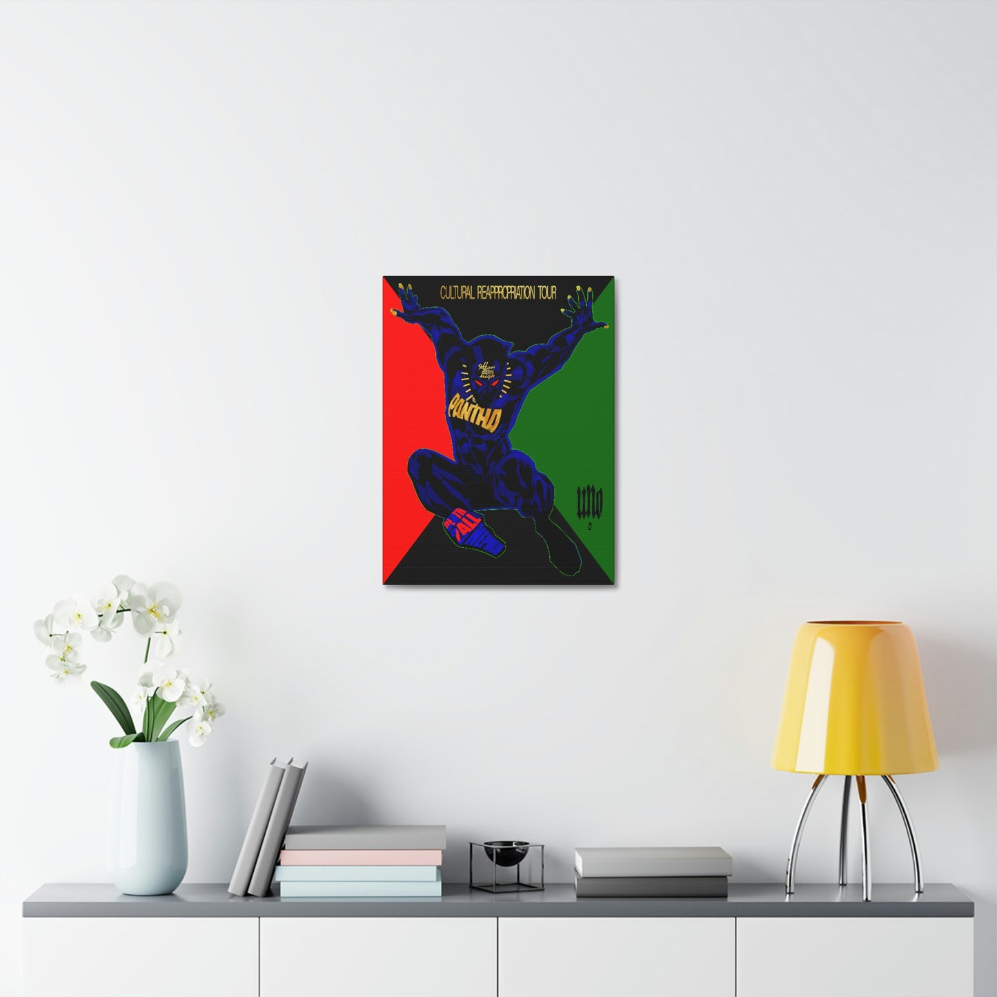UNO PANTHA Cultural Reappropriation Tour12x16, 18x24, & 24x30" Stretched Canvas