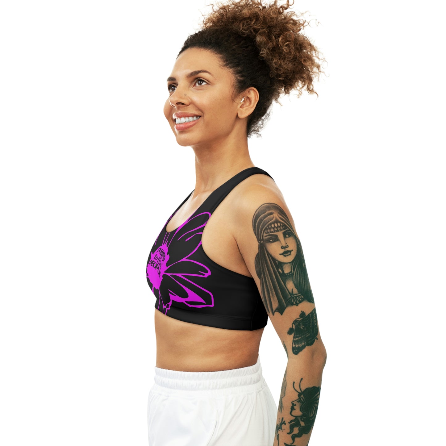 UNO POWERFLOWER Seamless Sports Bra (AOP)