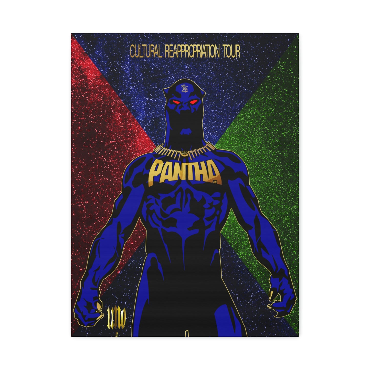 UNO PANTHA Reappropriation Tour 12x16, 18x24, & 24x30" Stretched Canvas