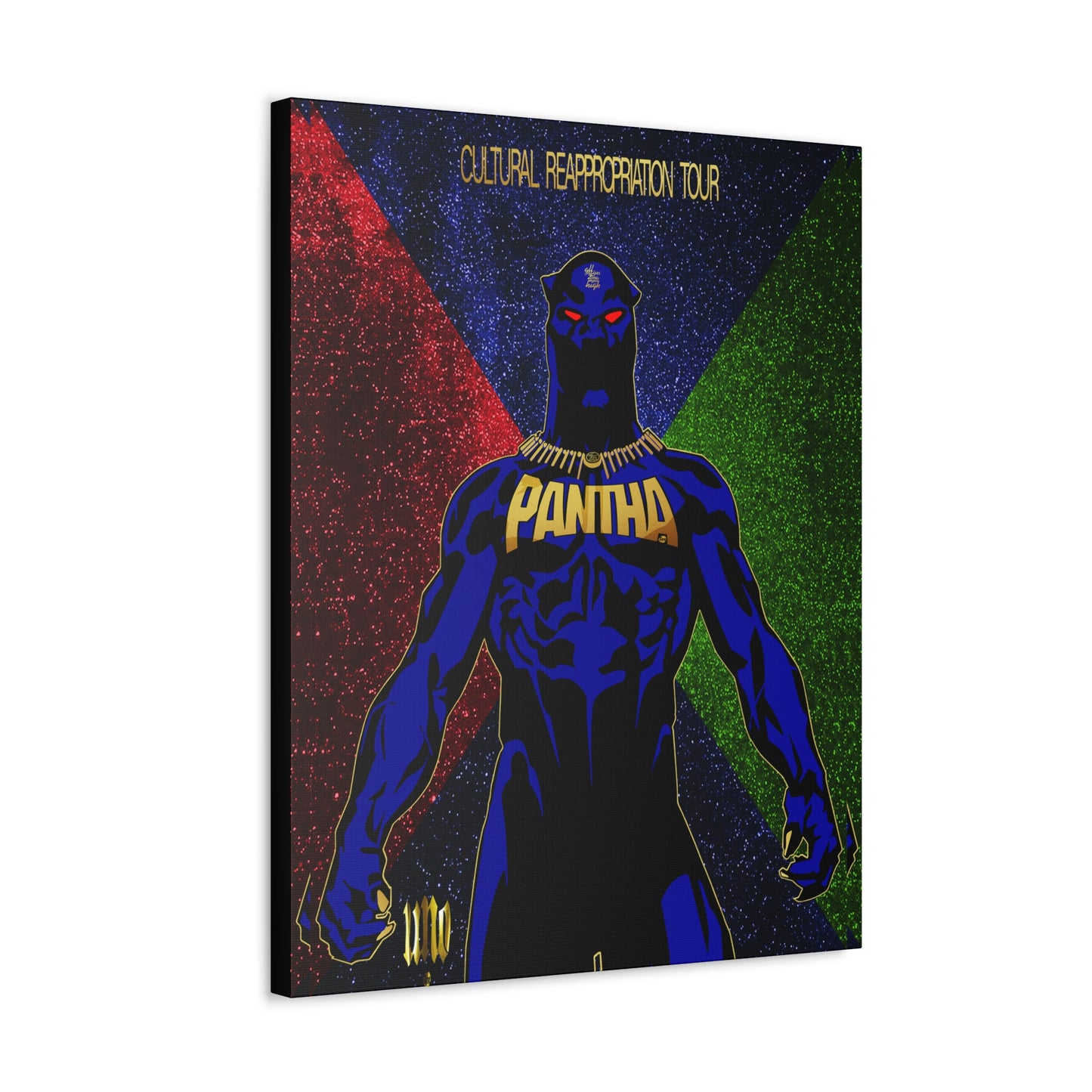UNO PANTHA Reappropriation Tour 12x16, 18x24, & 24x30" Stretched Canvas