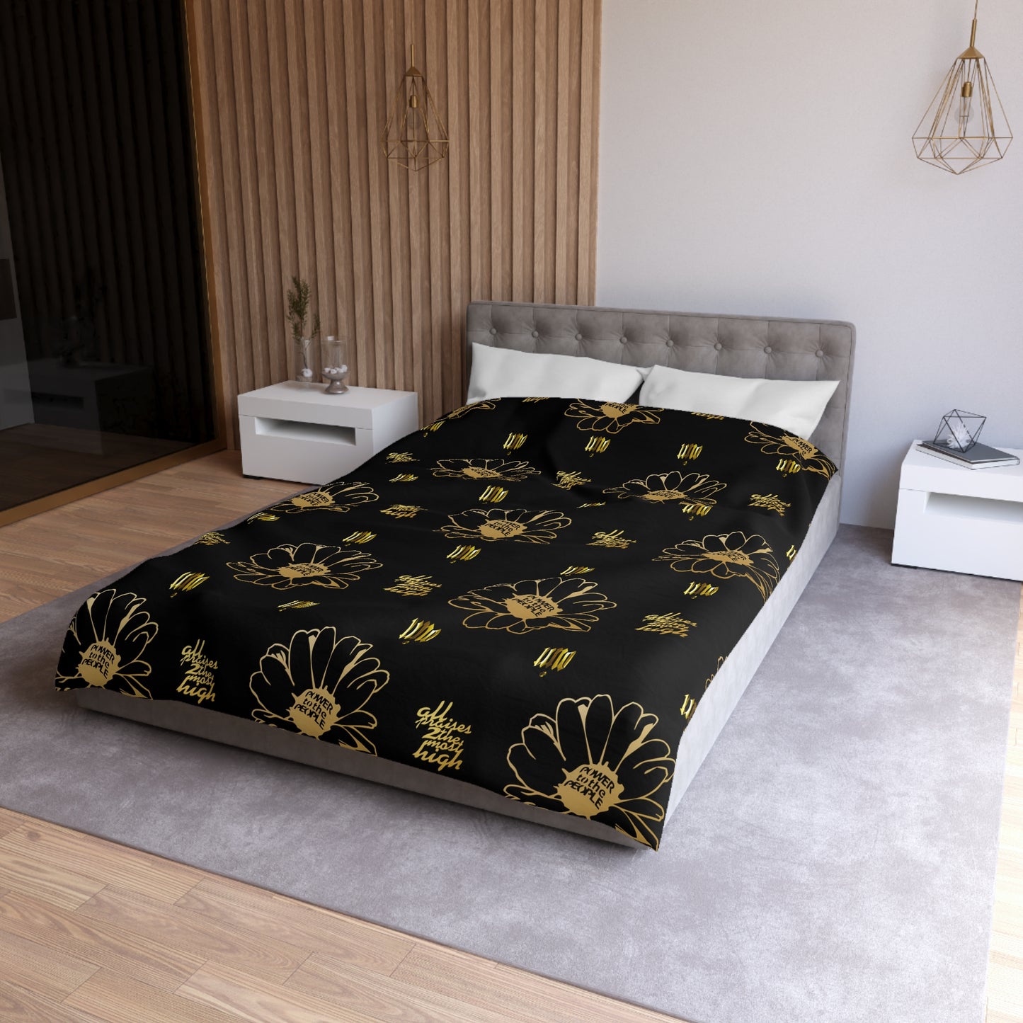 UNO POWERFLOWER Microfiber Duvet Cover