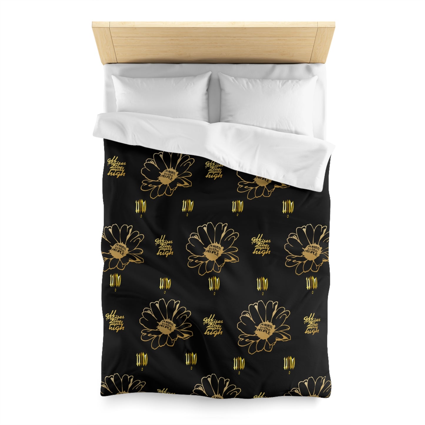 UNO POWERFLOWER Microfiber Duvet Cover