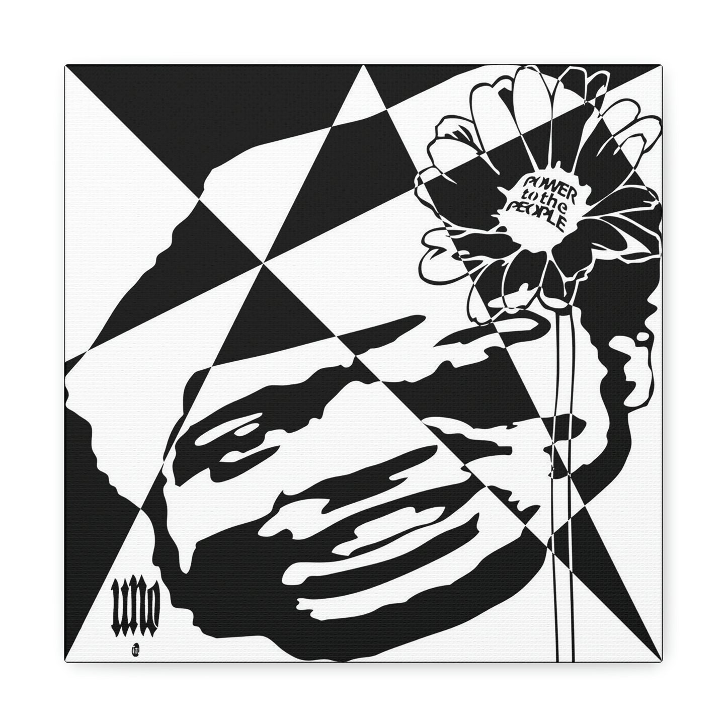 UNO LOVEBLACKLIVES FREDIS4EVA Canvas Gallery Wraps