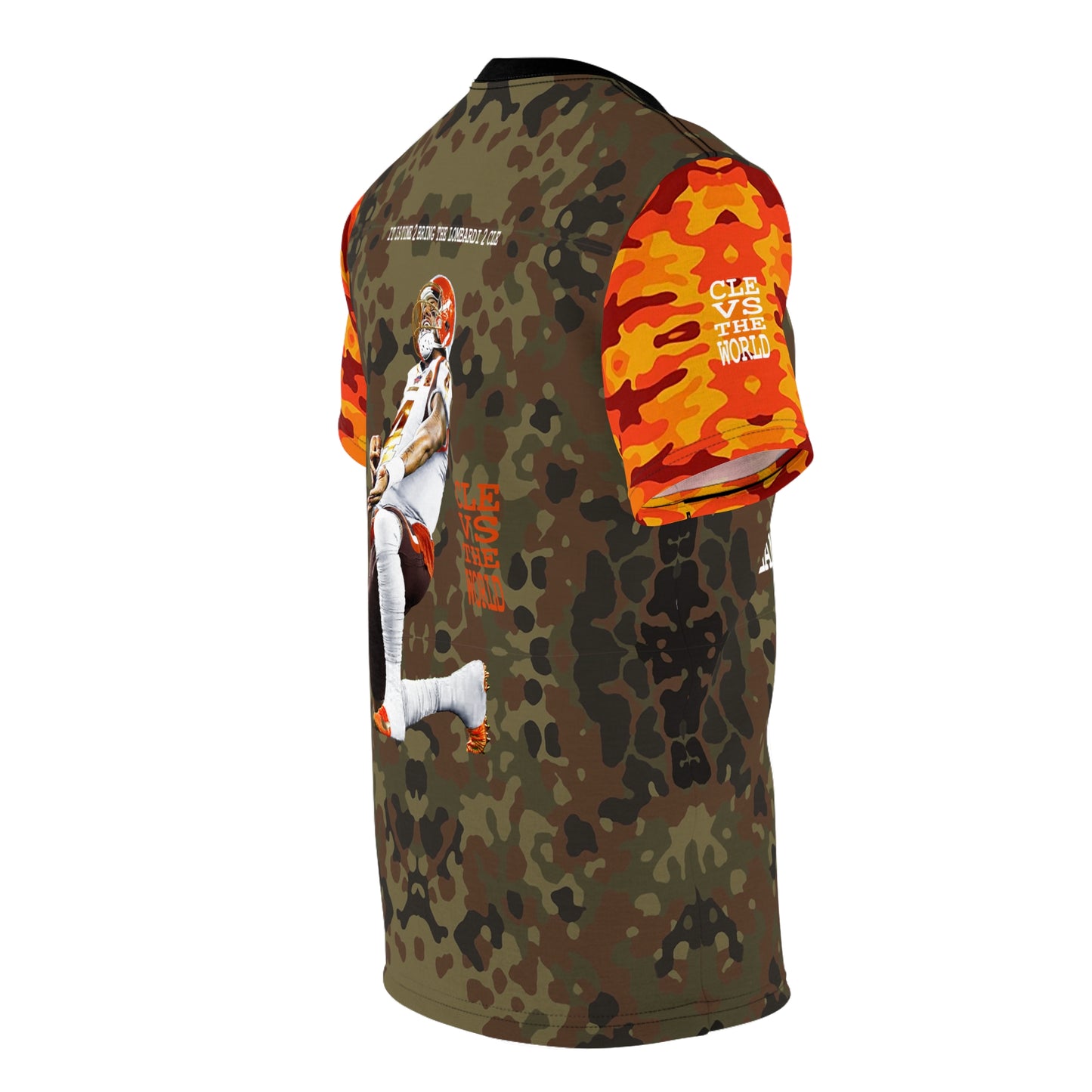 UNO LOVETHELAND Unisex Cut & Sew Tee (AOP) Camo Collection