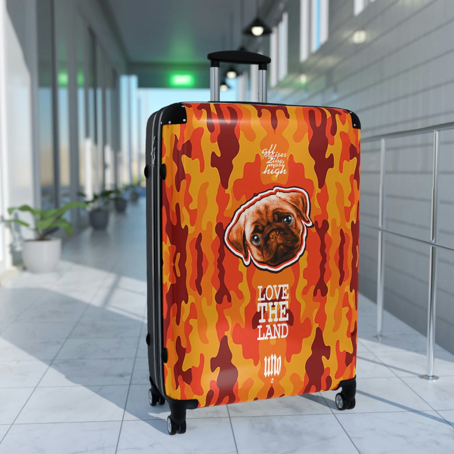 UNO LOVETHELAND Suitcases Camo Collection