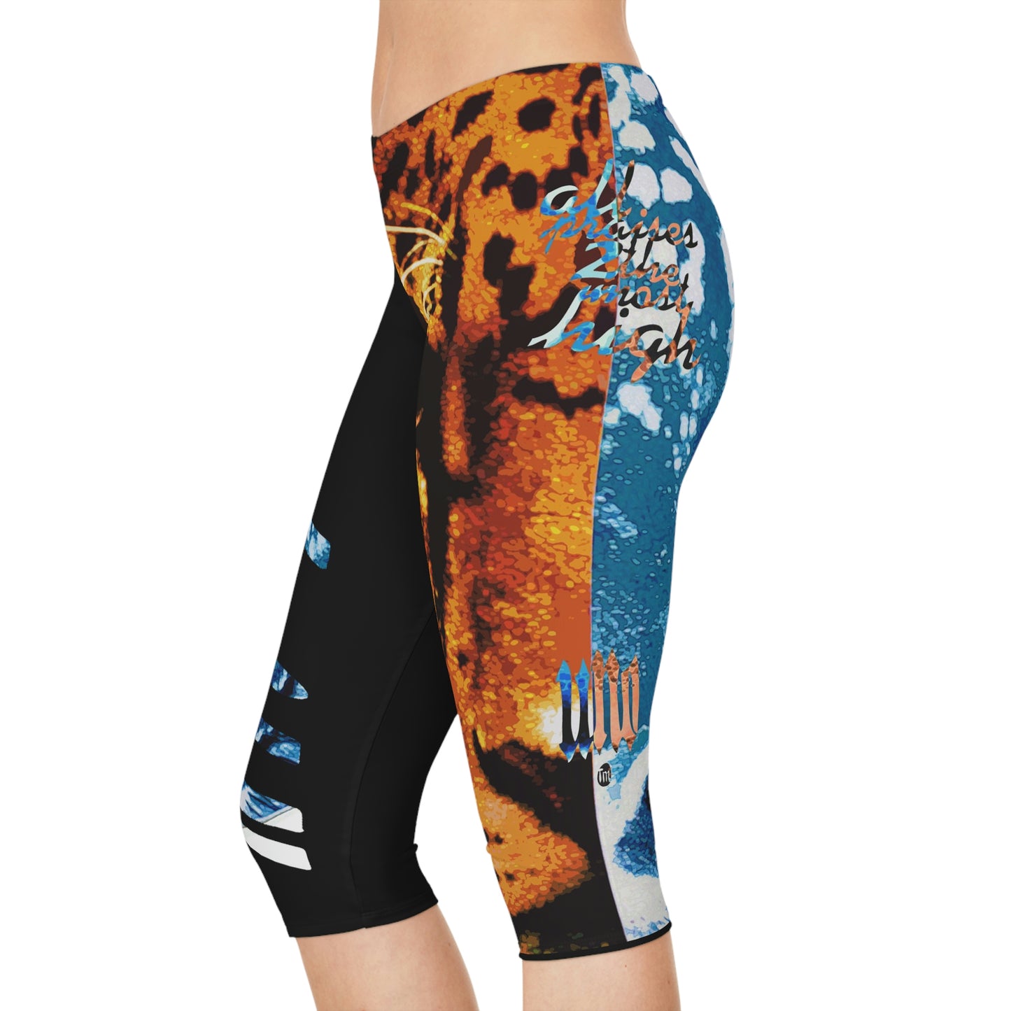 UNO BIGCAT STOPKILL'N Women's Capri Leggings