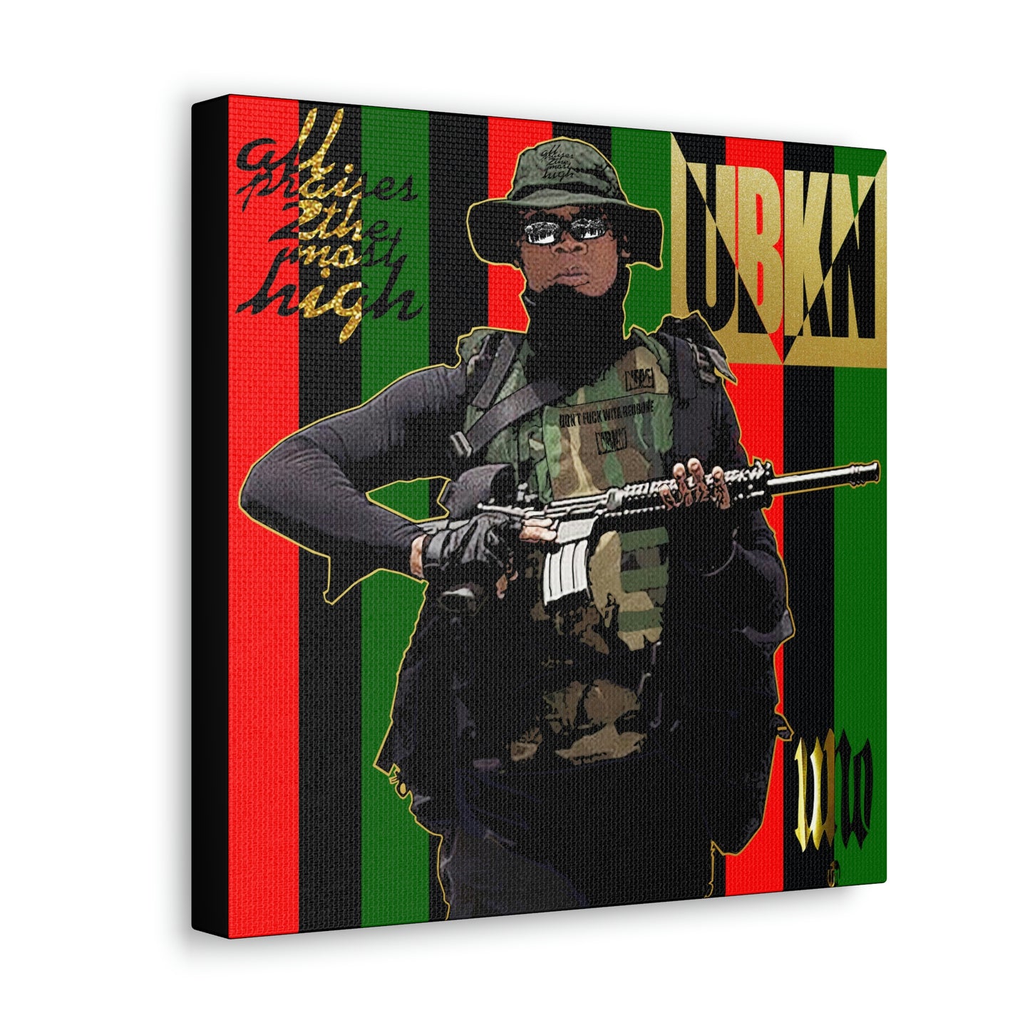 UNO 2THEREPUBLIC UBKN FREEGMJ 12, 20, 24, & 36" Canvas Gallery Wraps