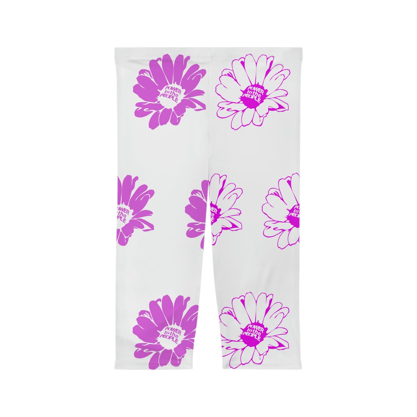 UNO POWERFLOWER Women’s Capri Leggings (AOP)