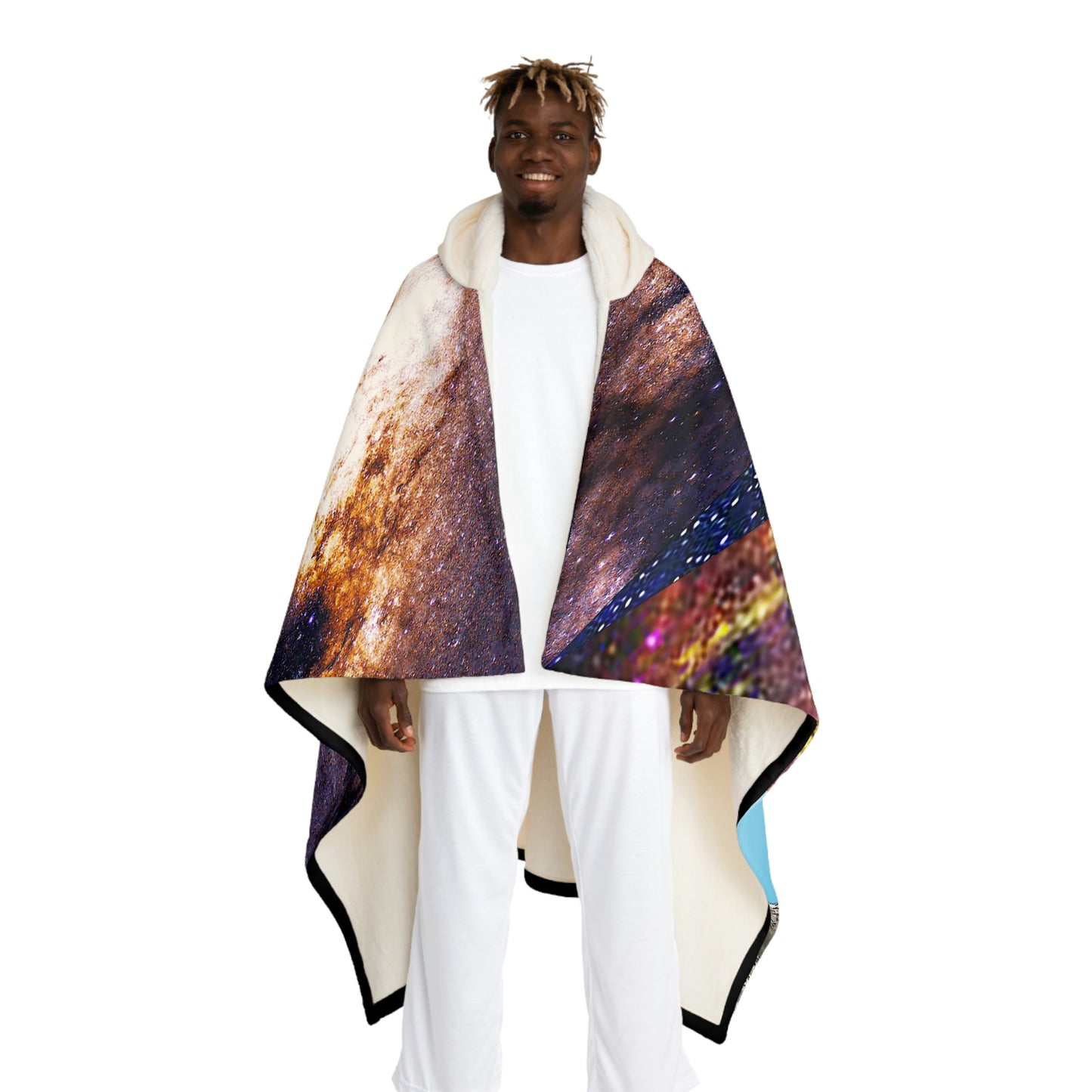 UNO ALLPRAISES IV Hooded Sherpa Fleece Blanket