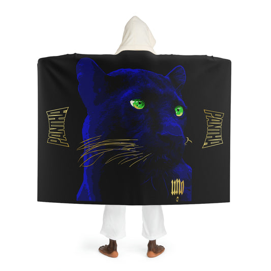 UNO PANTHA Hooded Sherpa Fleece Blanket