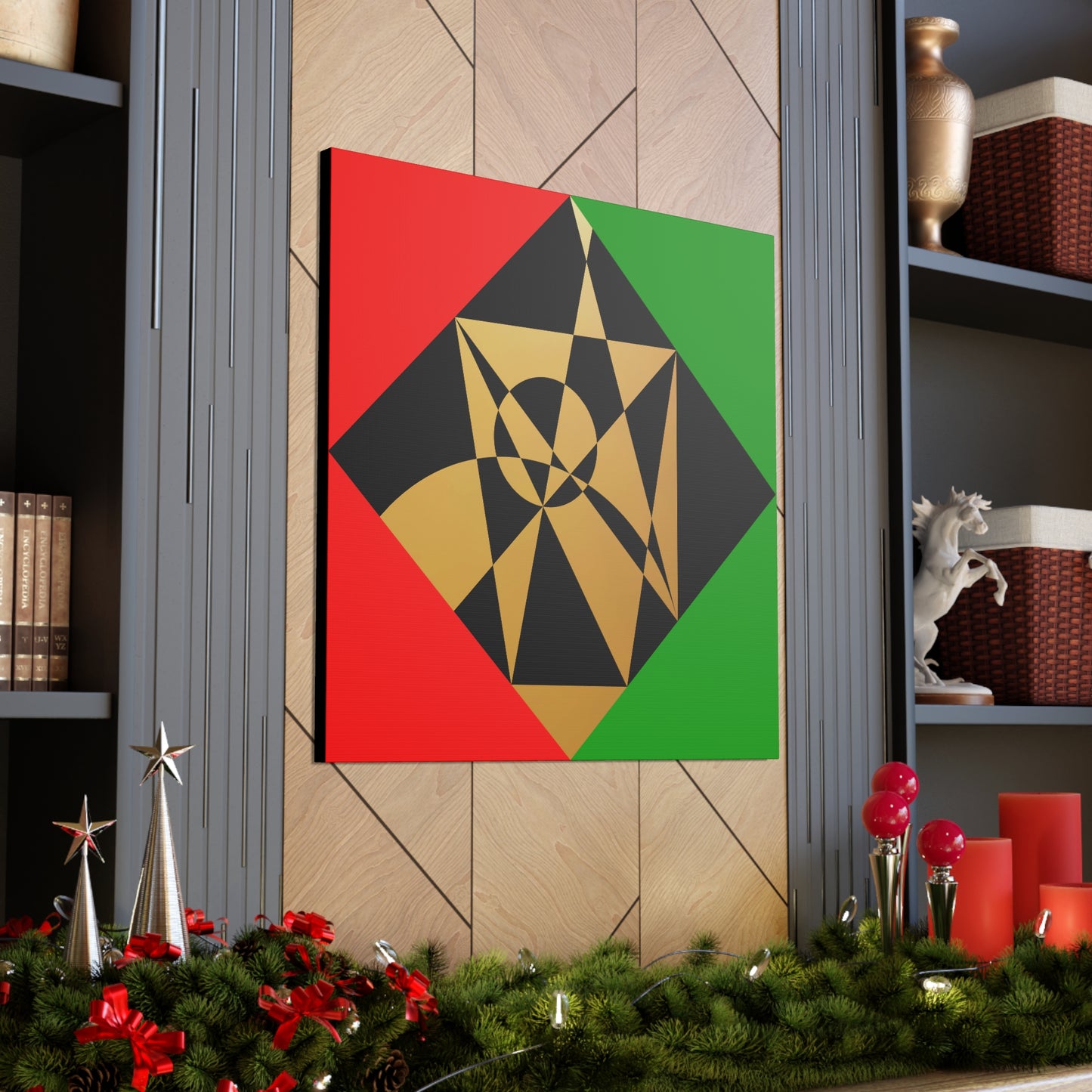 UNO ALLPRAISES 12, 20, 24, & 36" Square Canvas Gallery Wraps