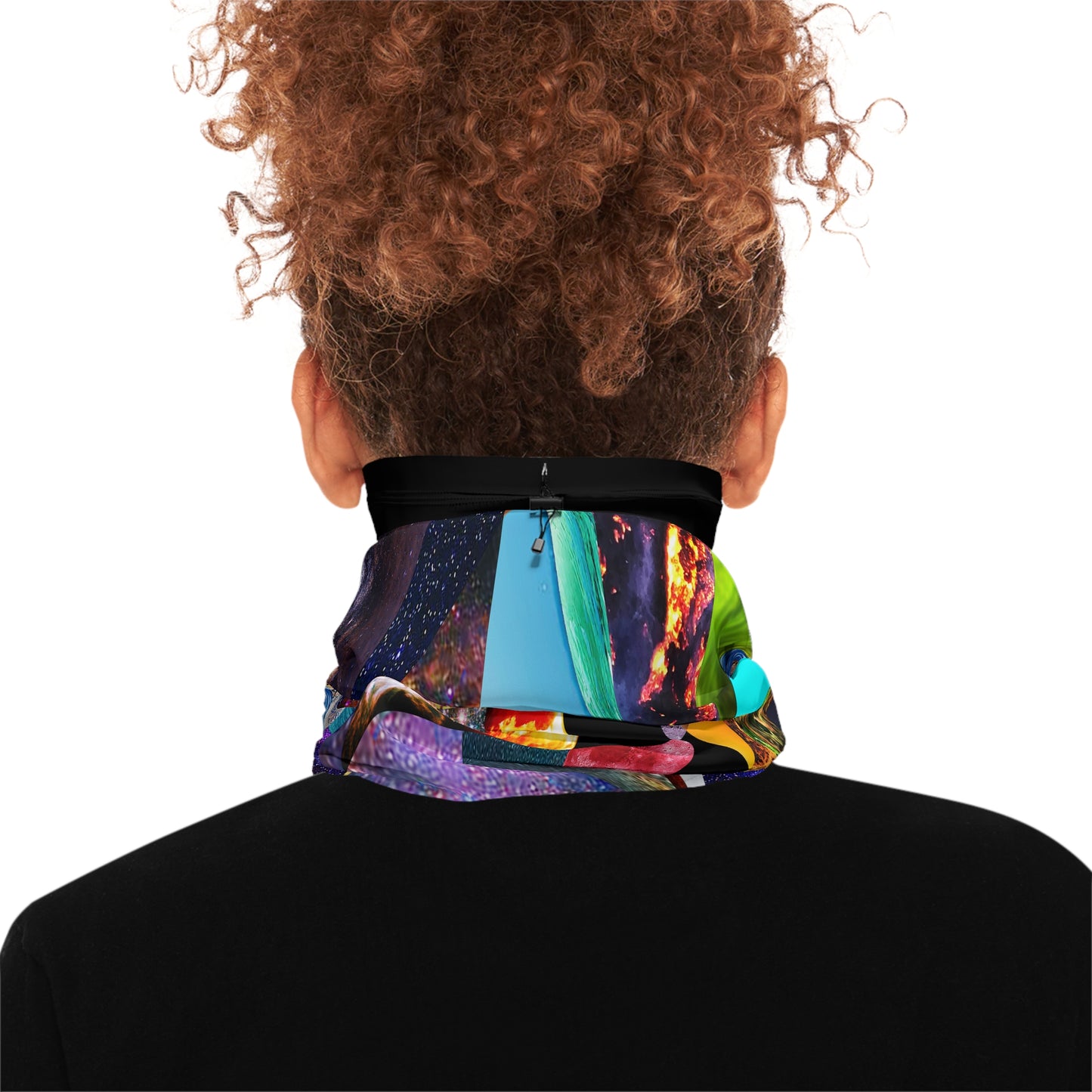 UNO ALLPRAISES I Winter Neck Gaiter With Drawstring