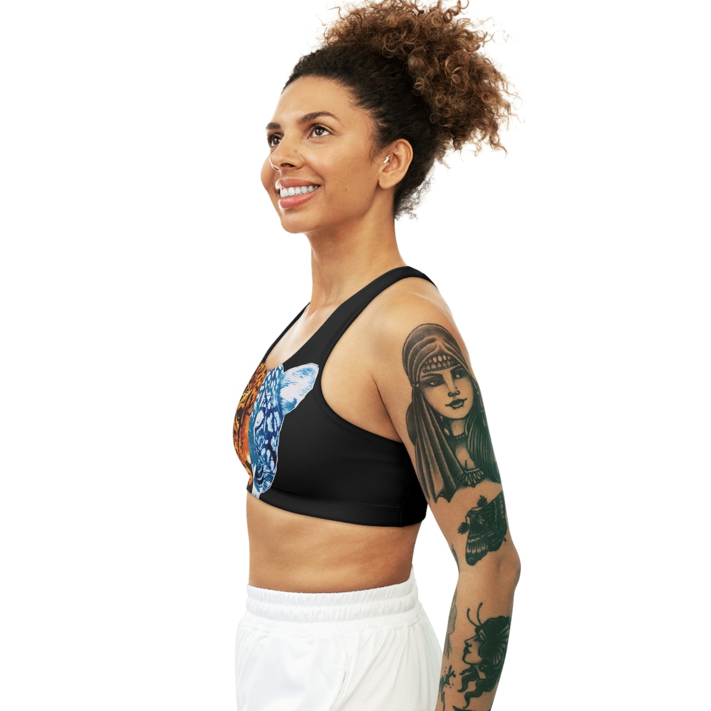 UNO BIGCAT STOPKILL'N Seamless Sports Bra (AOP)