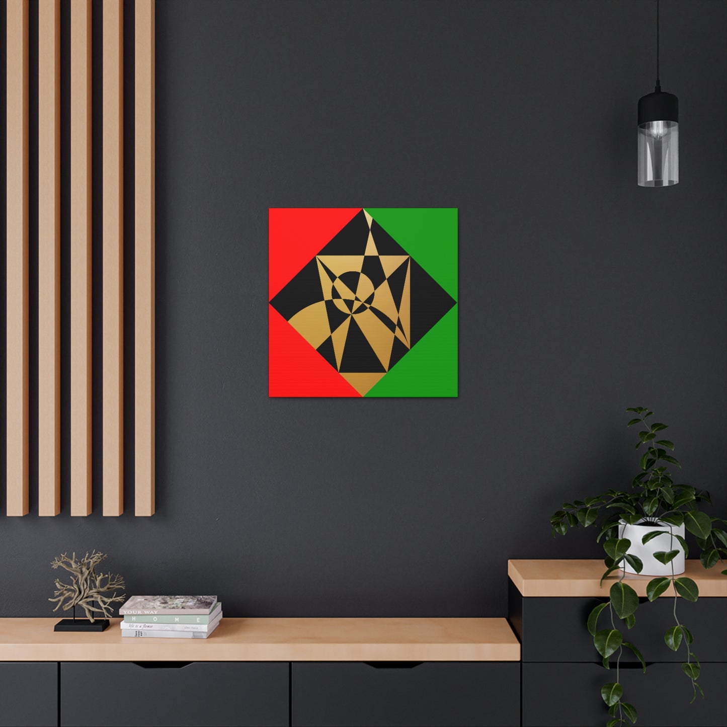 UNO ALLPRAISES 12, 20, 24, & 36" Square Canvas Gallery Wraps