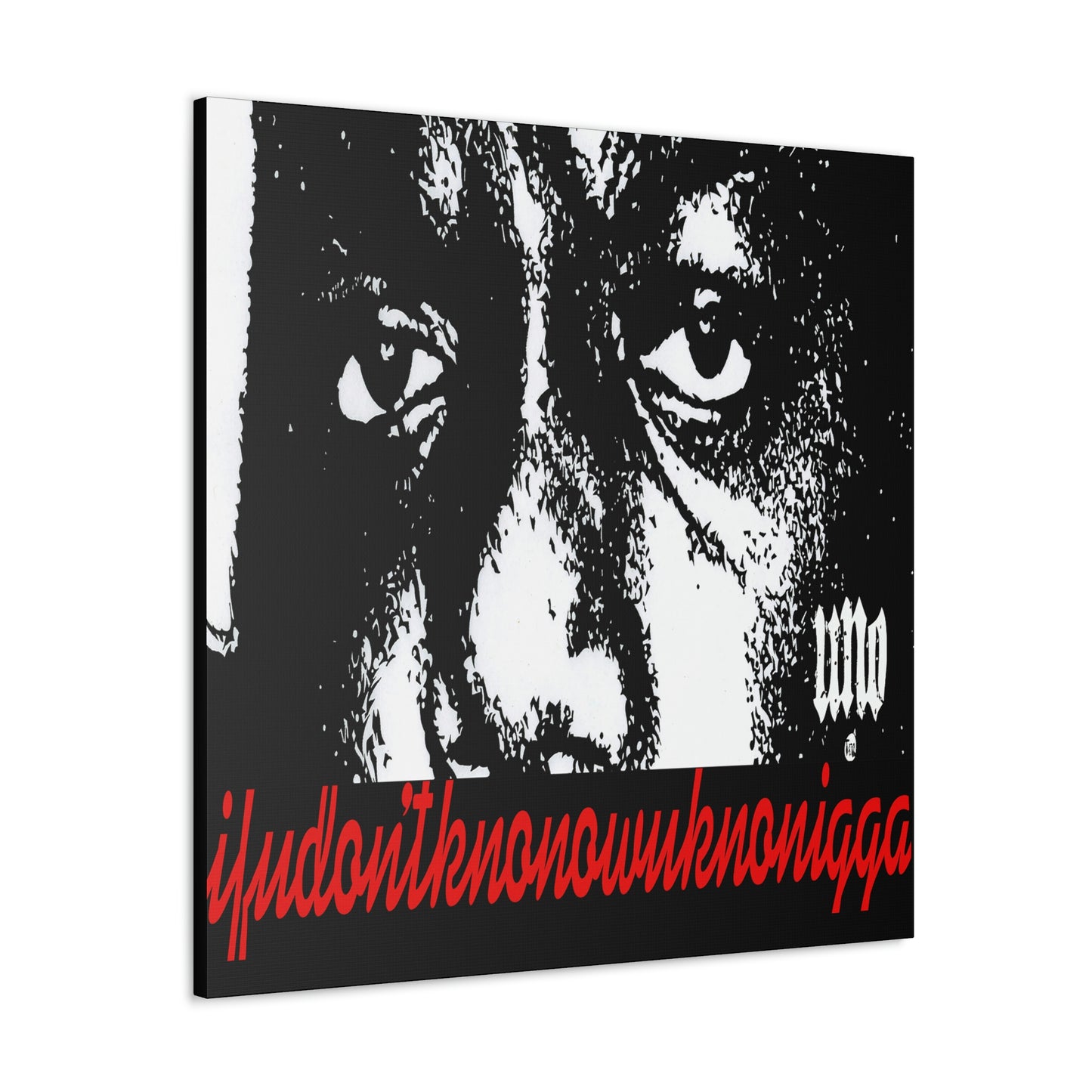 UNO LOVEBLACKLIVES BIGGIEJUICY Canvas Gallery Wraps