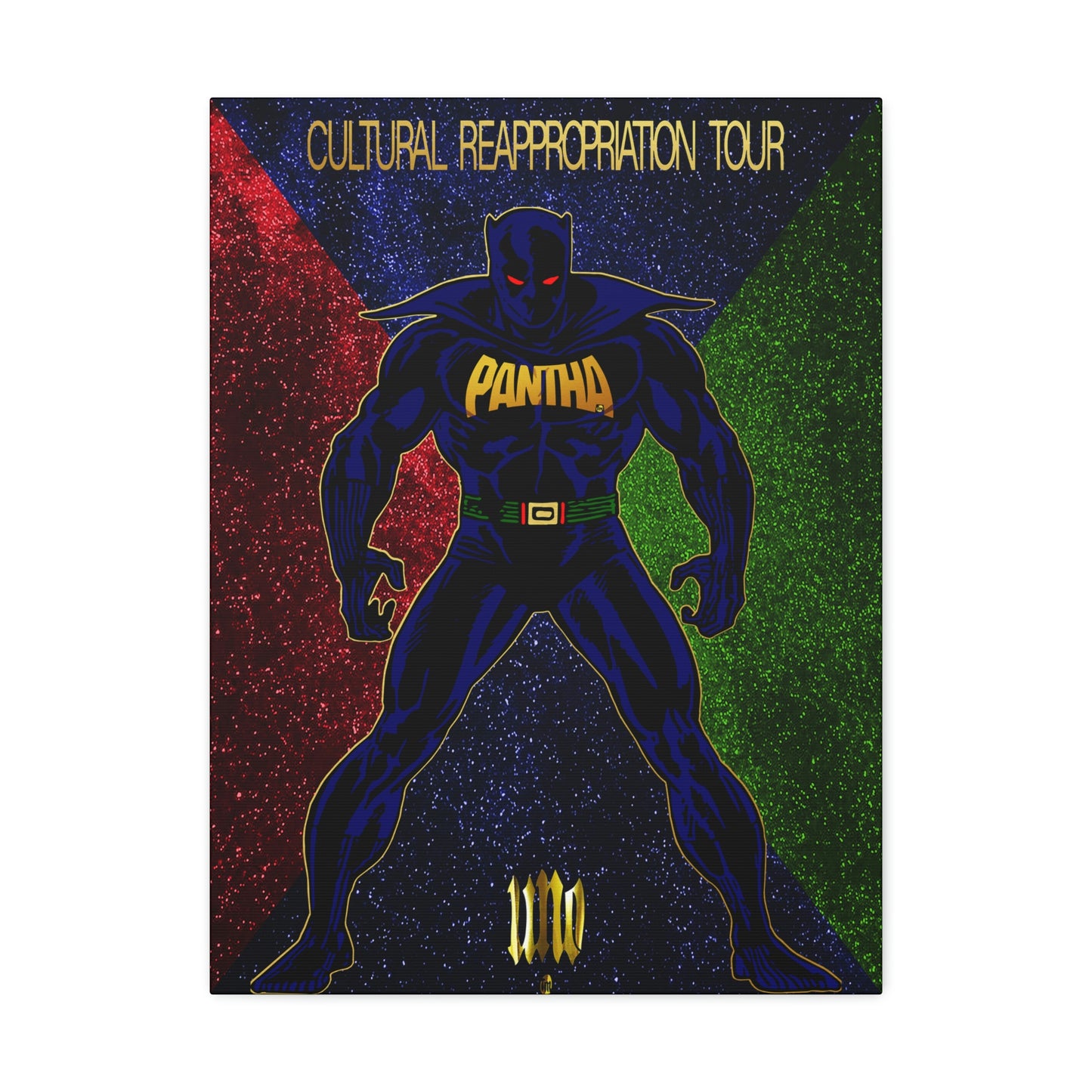 UNO PANTHA Cultural Reappropriation Tour 12x16, 18x24, & 24x30" Stretched Canvas