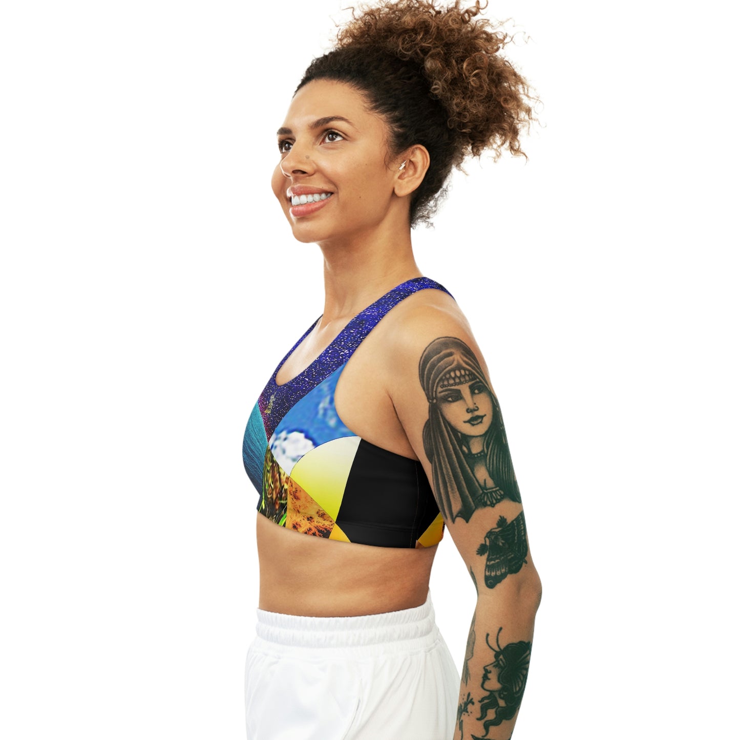 UNO ALLPRAISES II Seamless Sports Bra (AOP)