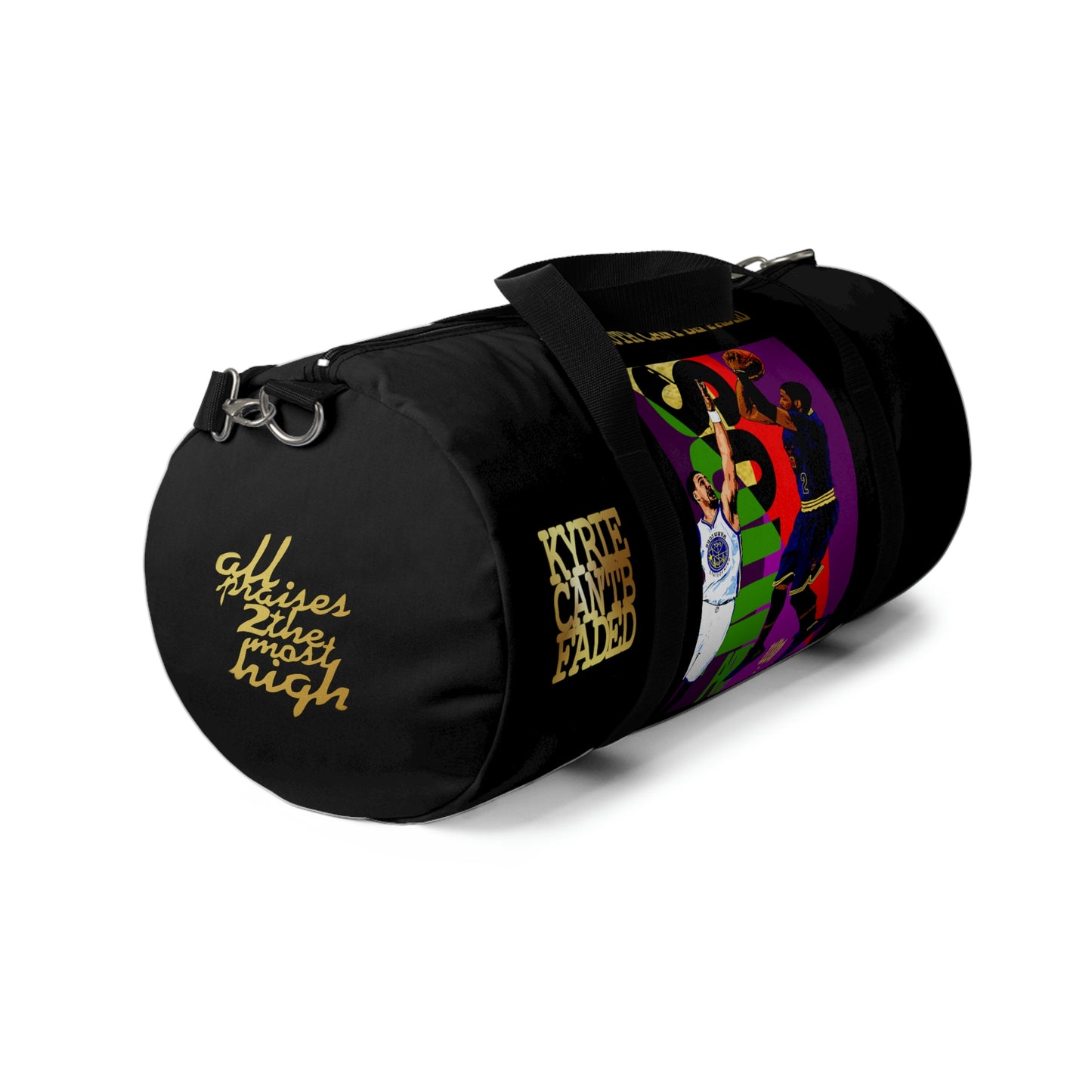 UNO SOULART KYRIECAN'TBFADED 41GM5 Warriors State of Mind Duffel Bag