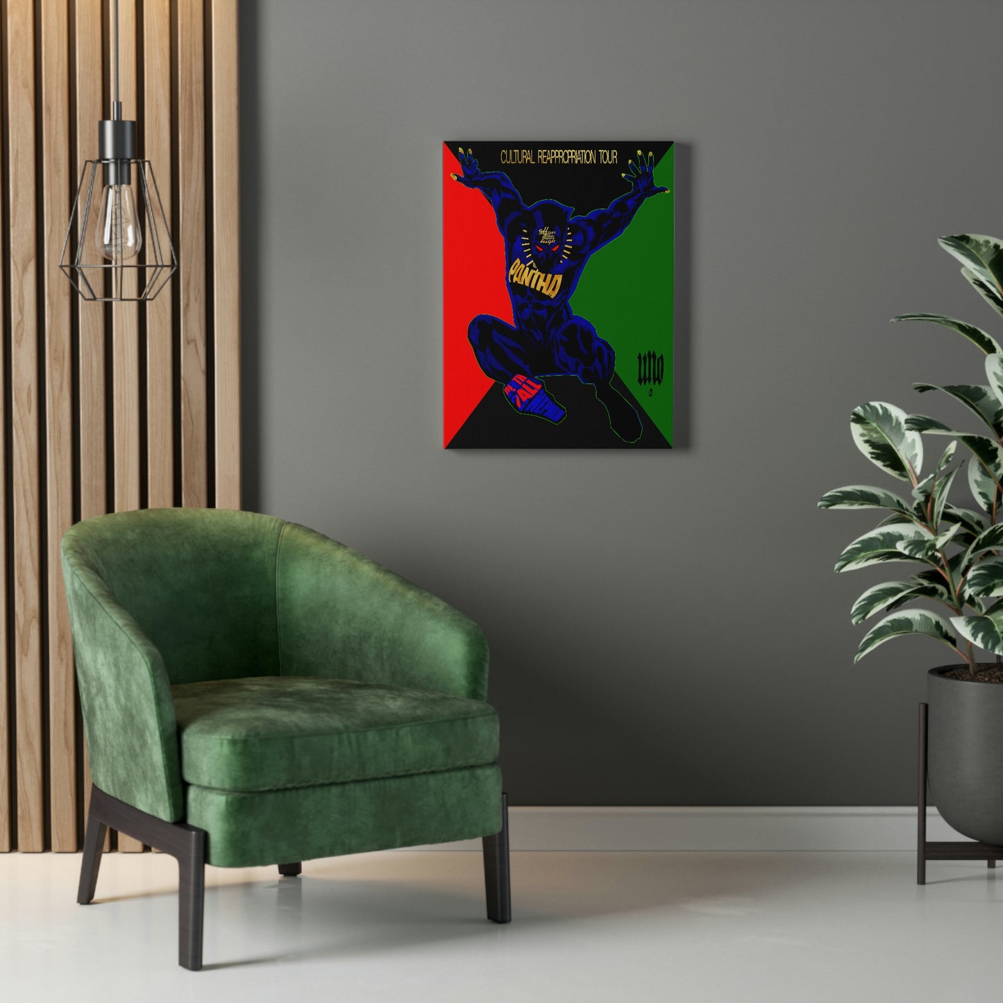 UNO PANTHA Cultural Reappropriation Tour12x16, 18x24, & 24x30" Stretched Canvas