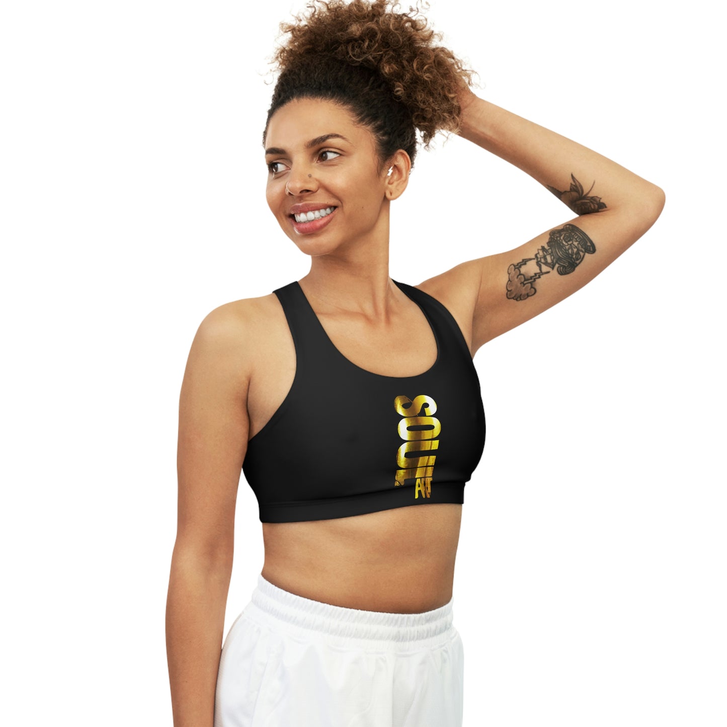 UNO SOULART Seamless Sports Bra (AOP)