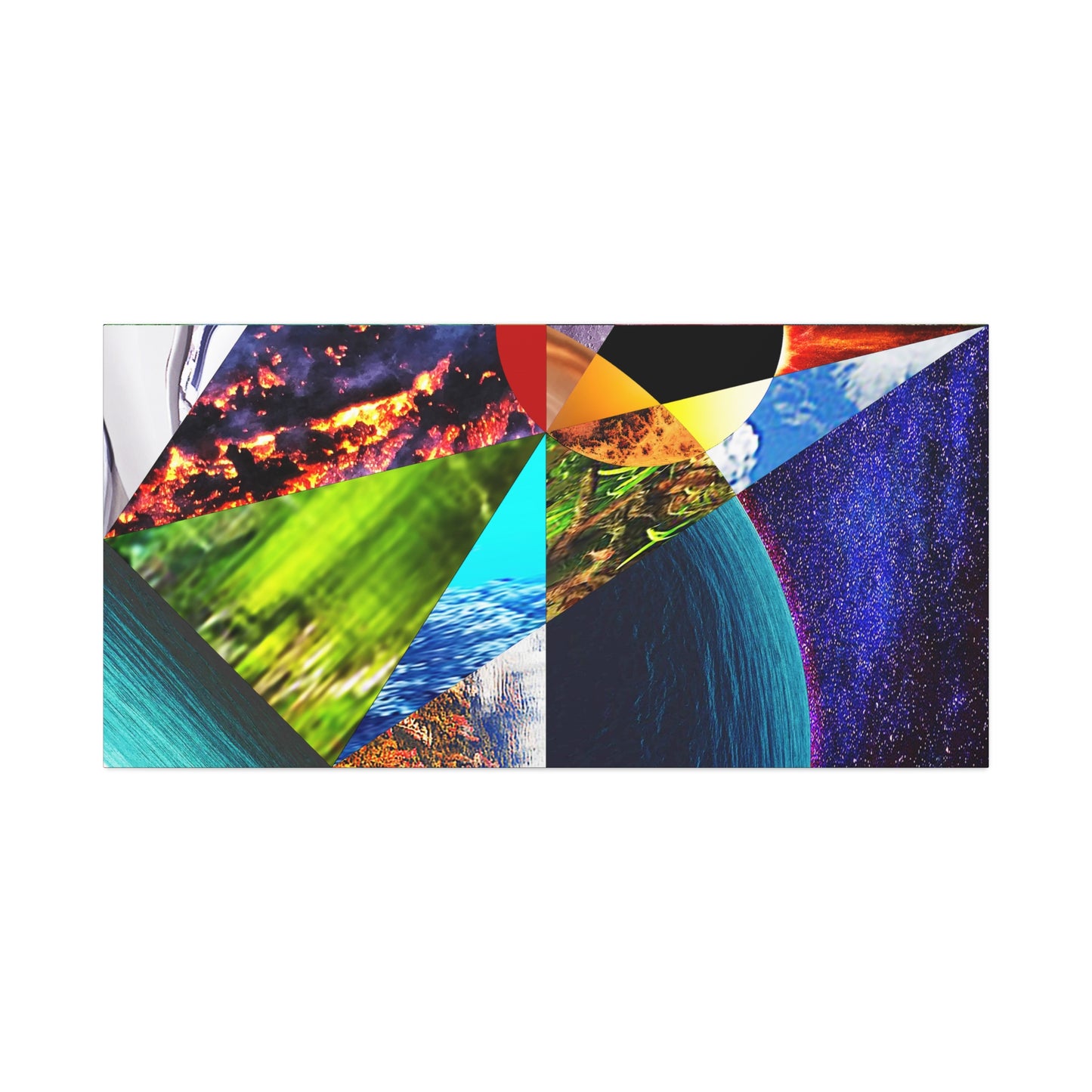 UNO ALLPRAISES V & ALLPRAISES II 60x30 Canvas Stretched, 1.5''