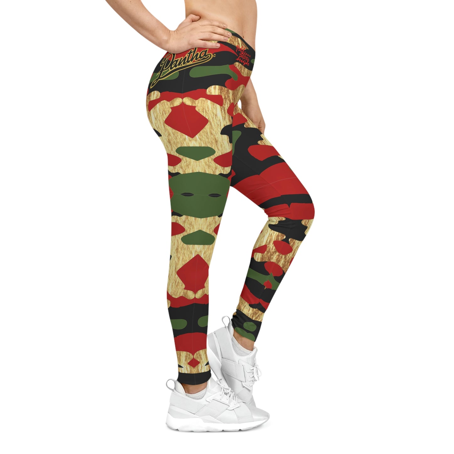 UNO PANTHA Women's Casual Leggings Camo Collection