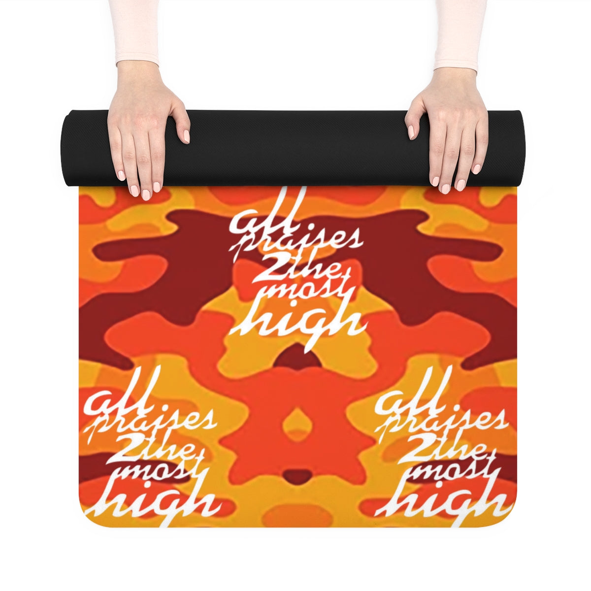 UNO ALL PRAISES Rubber Yoga Mat Camo Collection