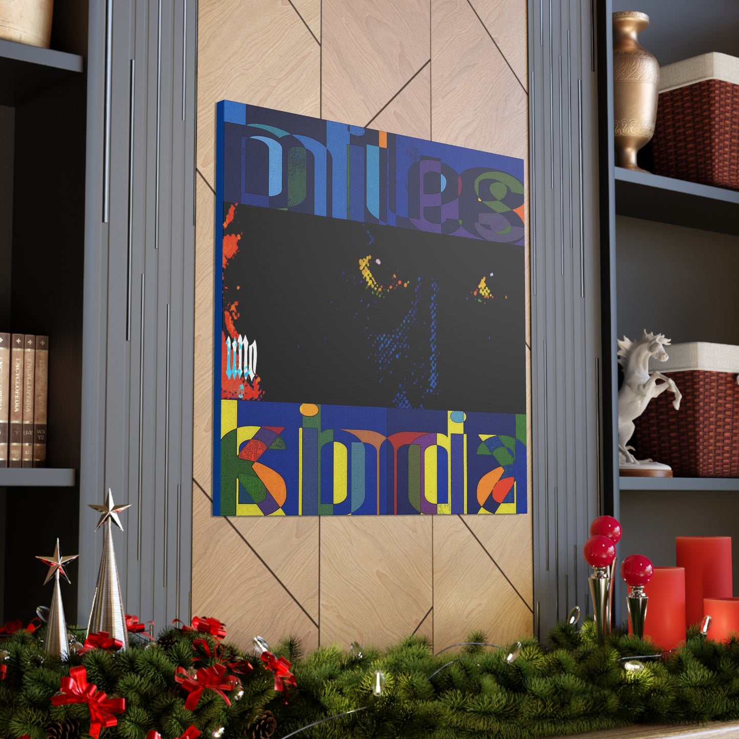 UNO BLUEMILESKINDA 12, 20, 24, & 36" Square Canvas Gallery Wraps