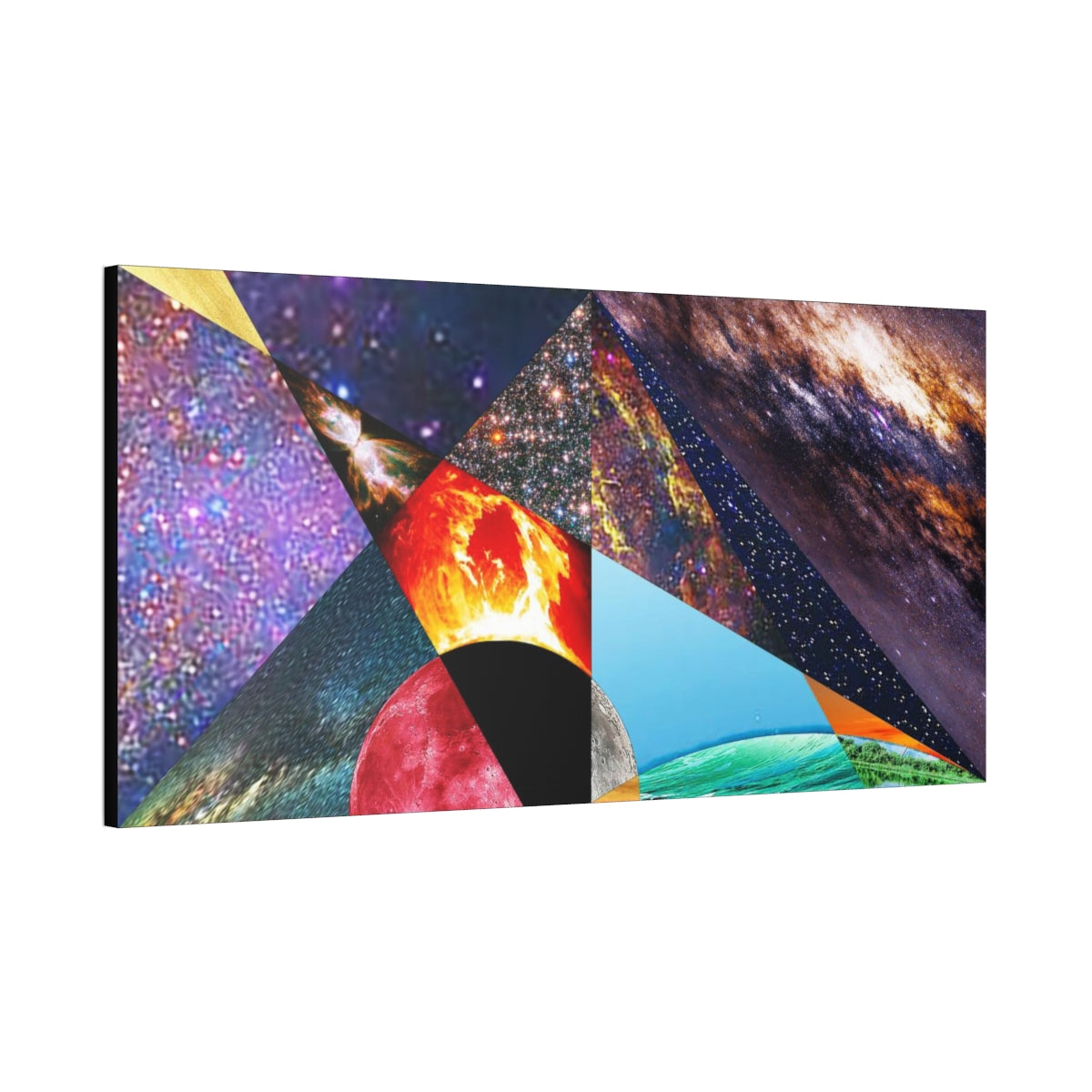 UNO ALLPRAISES III & ALLPRAISES IV 60x30 Canvas Stretched, 1.5''