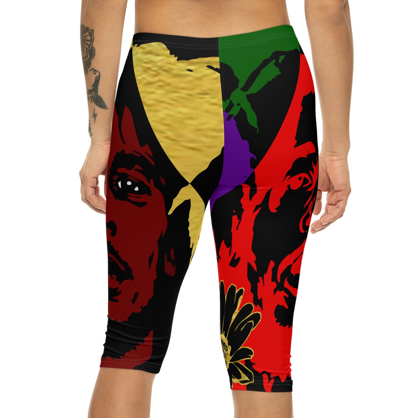 UNO LOVEBOB Women’s Capri Leggings (AOP)