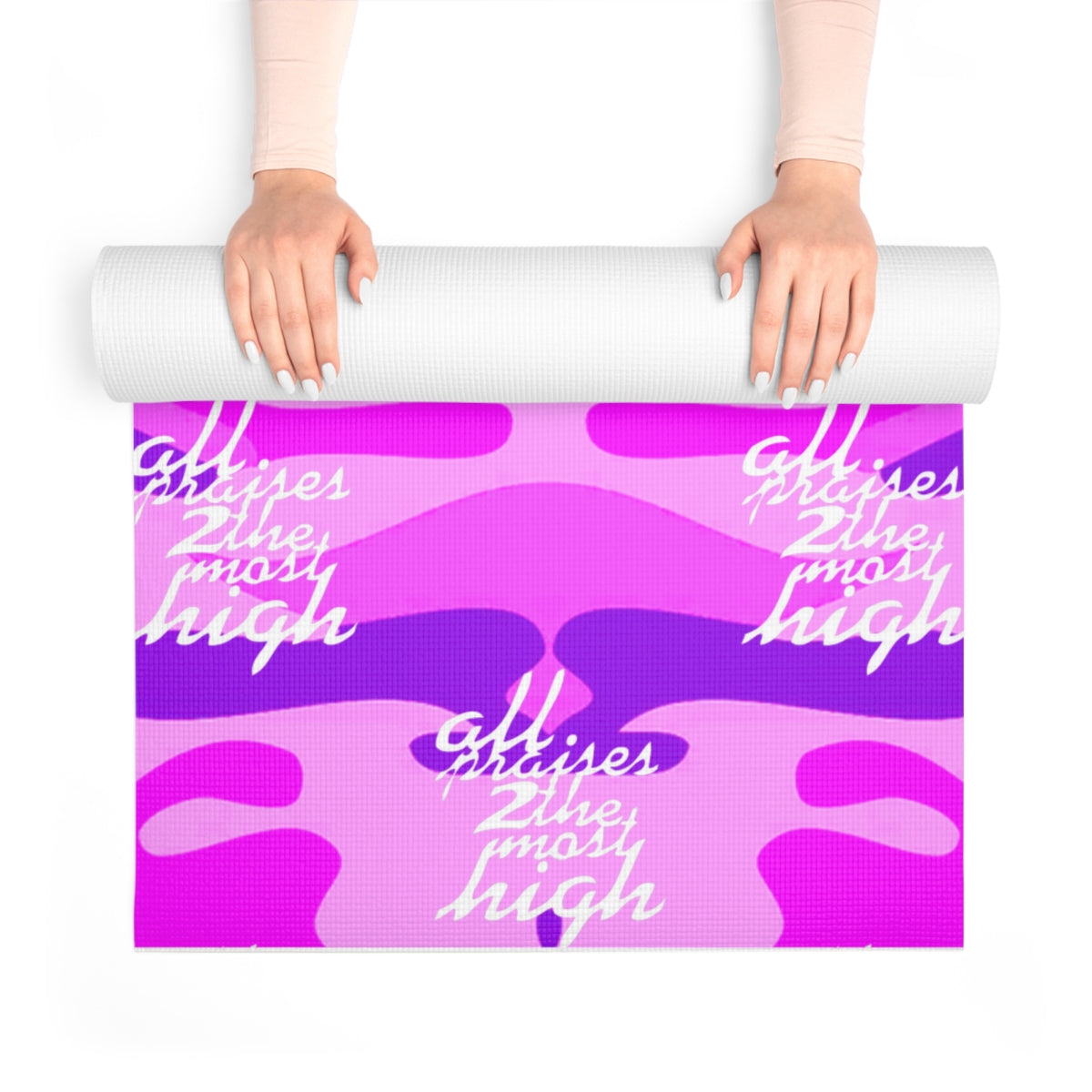 UNO ALL PRAISES Foam Yoga Mat Camo Collection