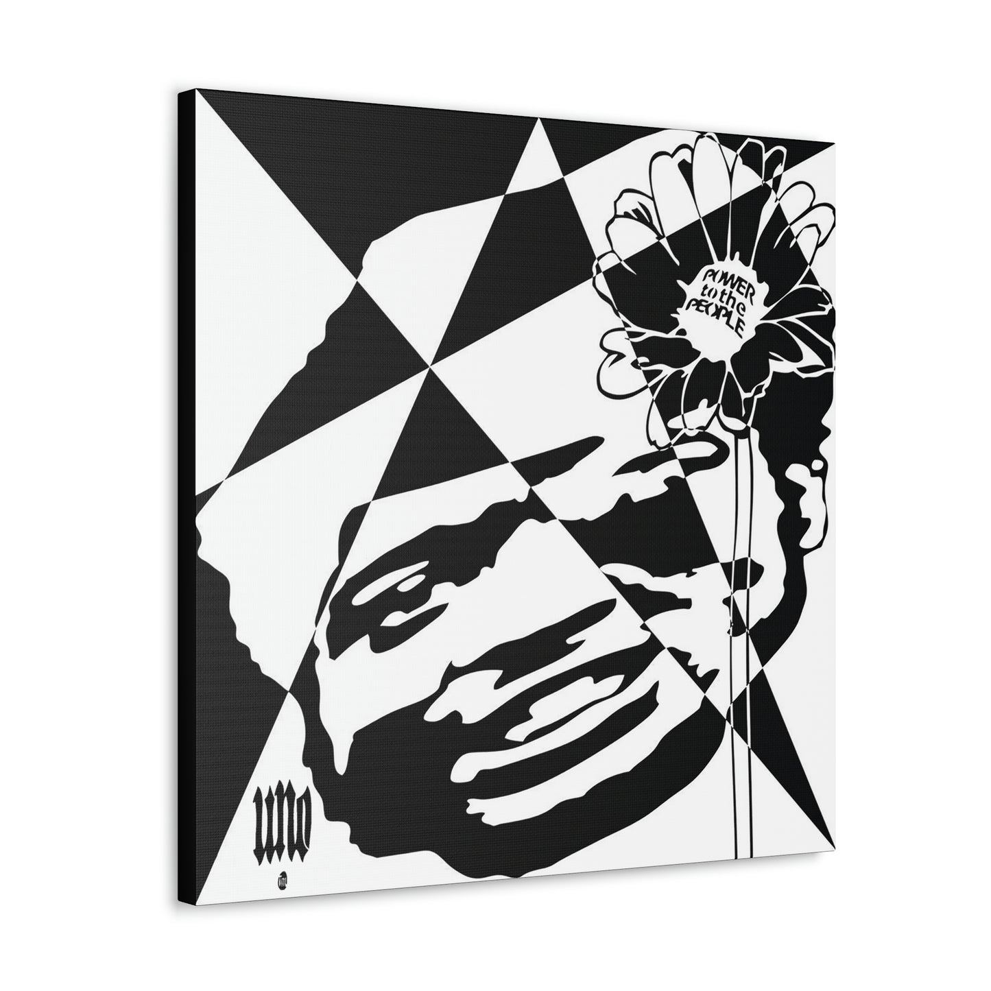 UNO LOVEBLACKLIVES FREDIS4EVA Canvas Gallery Wraps