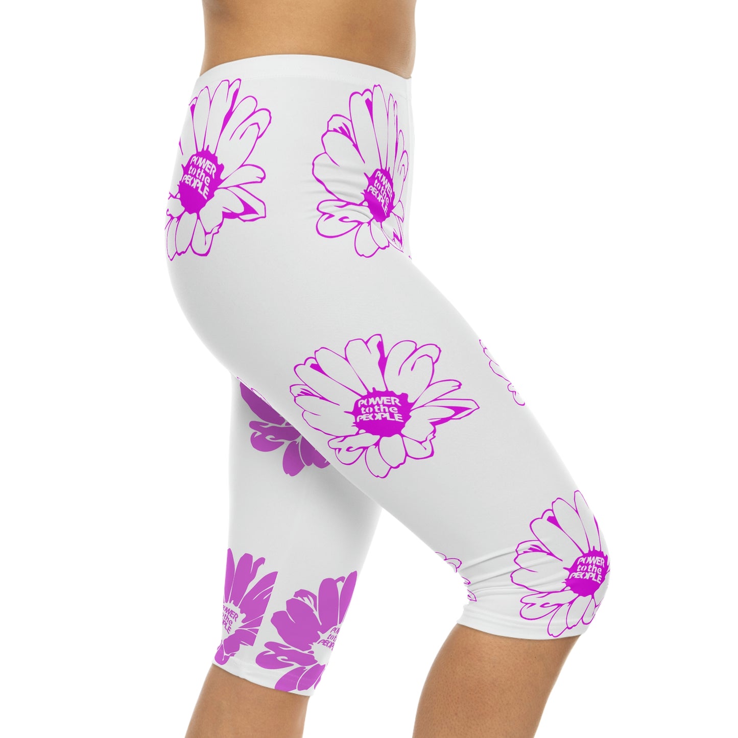 UNO POWERFLOWER Women’s Capri Leggings (AOP)
