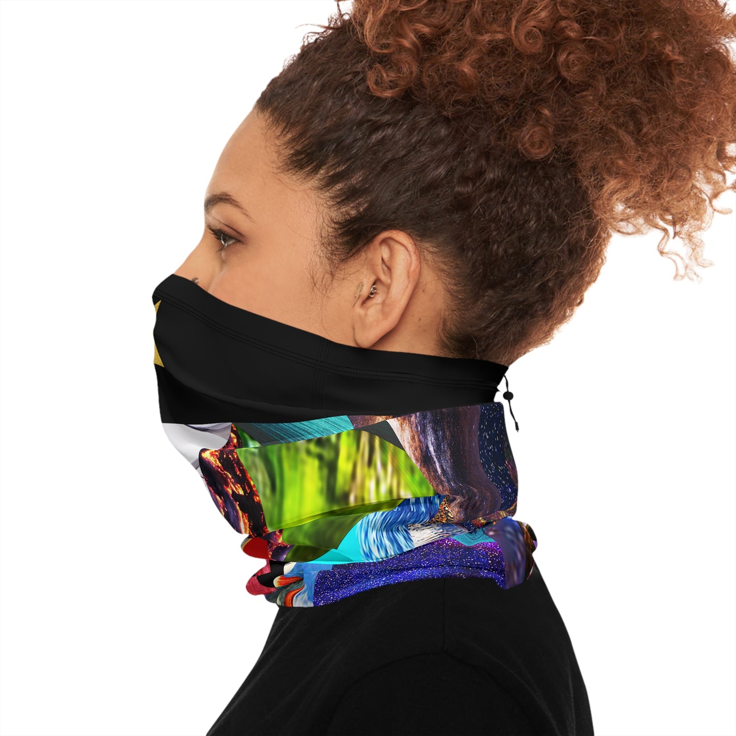UNO ALLPRAISES I Winter Neck Gaiter With Drawstring