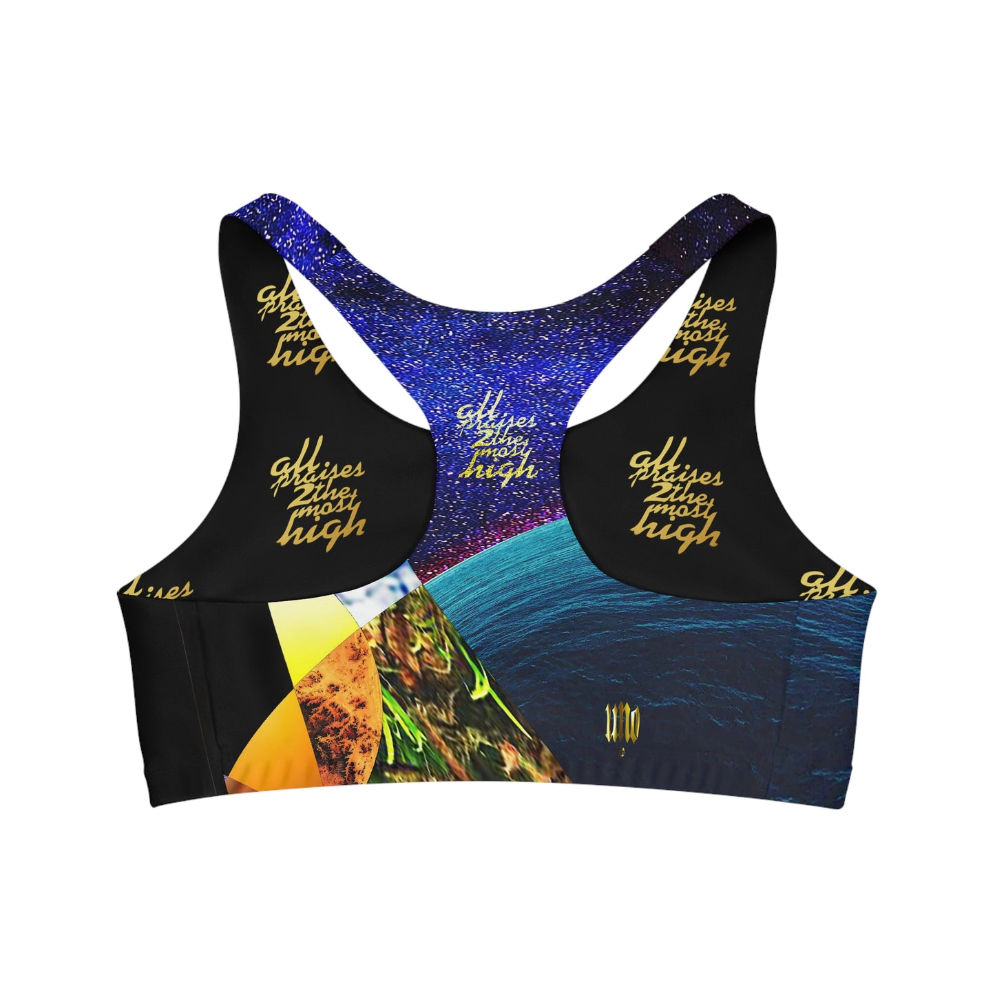 UNO ALLPRAISES II Seamless Sports Bra (AOP)