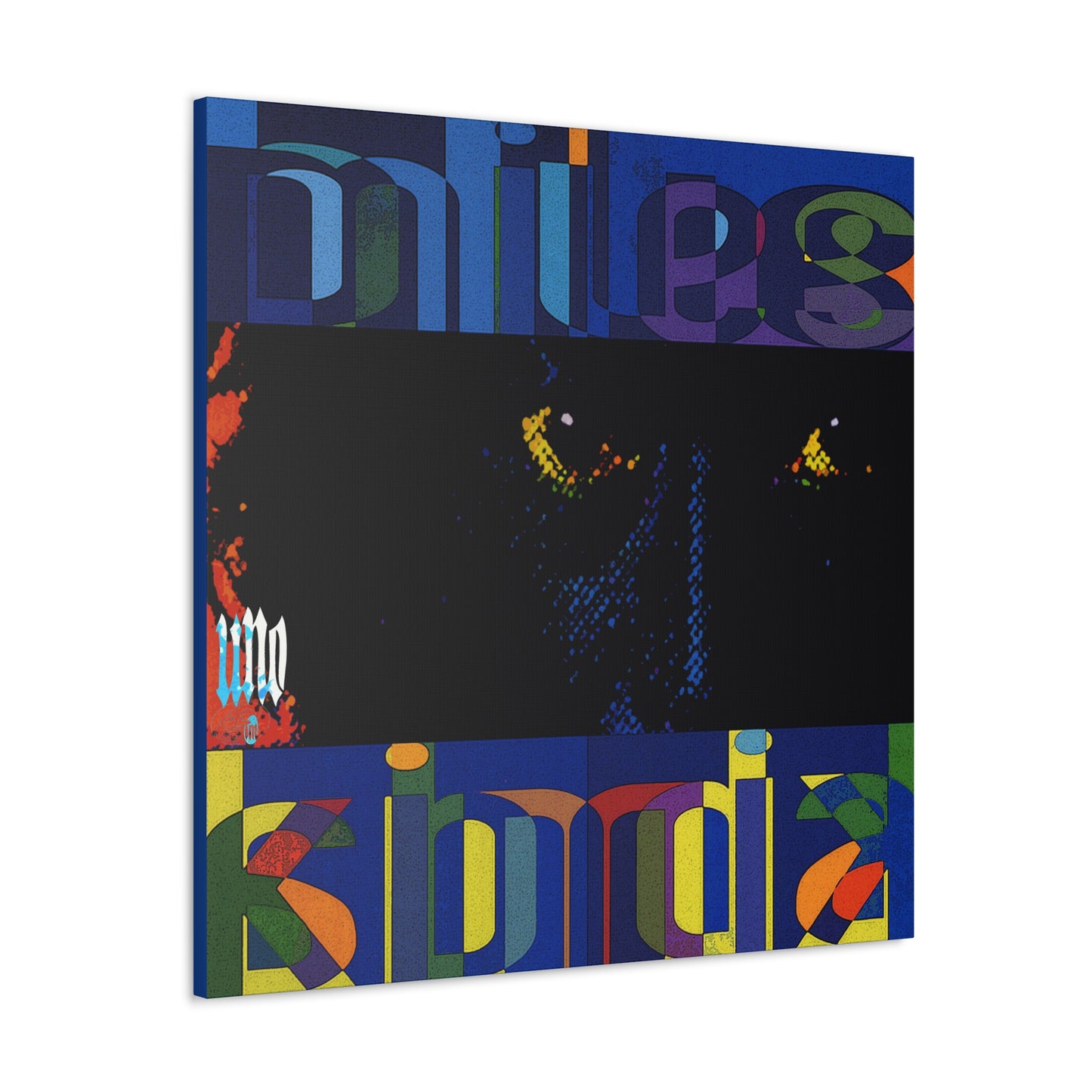 UNO BLUEMILESKINDA 12, 20, 24, & 36" Square Canvas Gallery Wraps