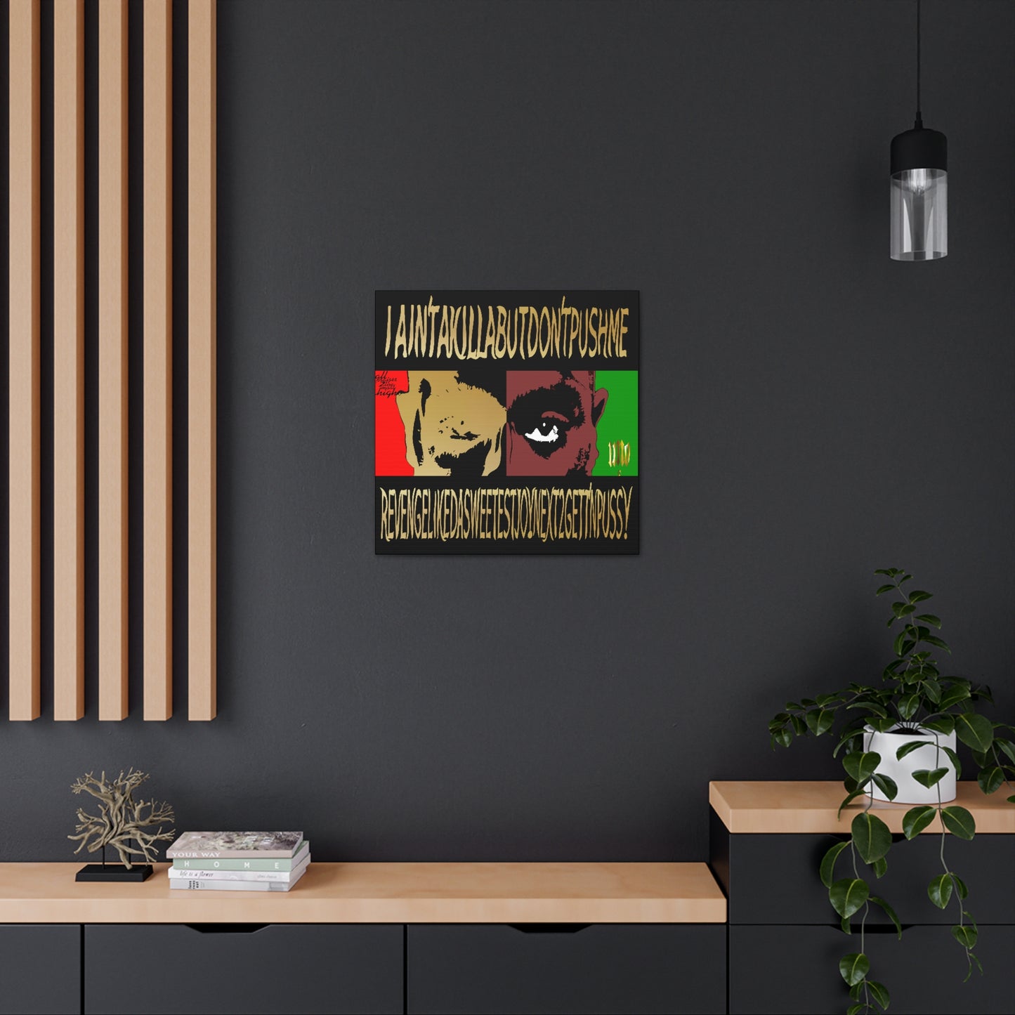 UNO LOVE2PAC 12, 20, 24, & 36" Square Canvas Gallery Wraps
