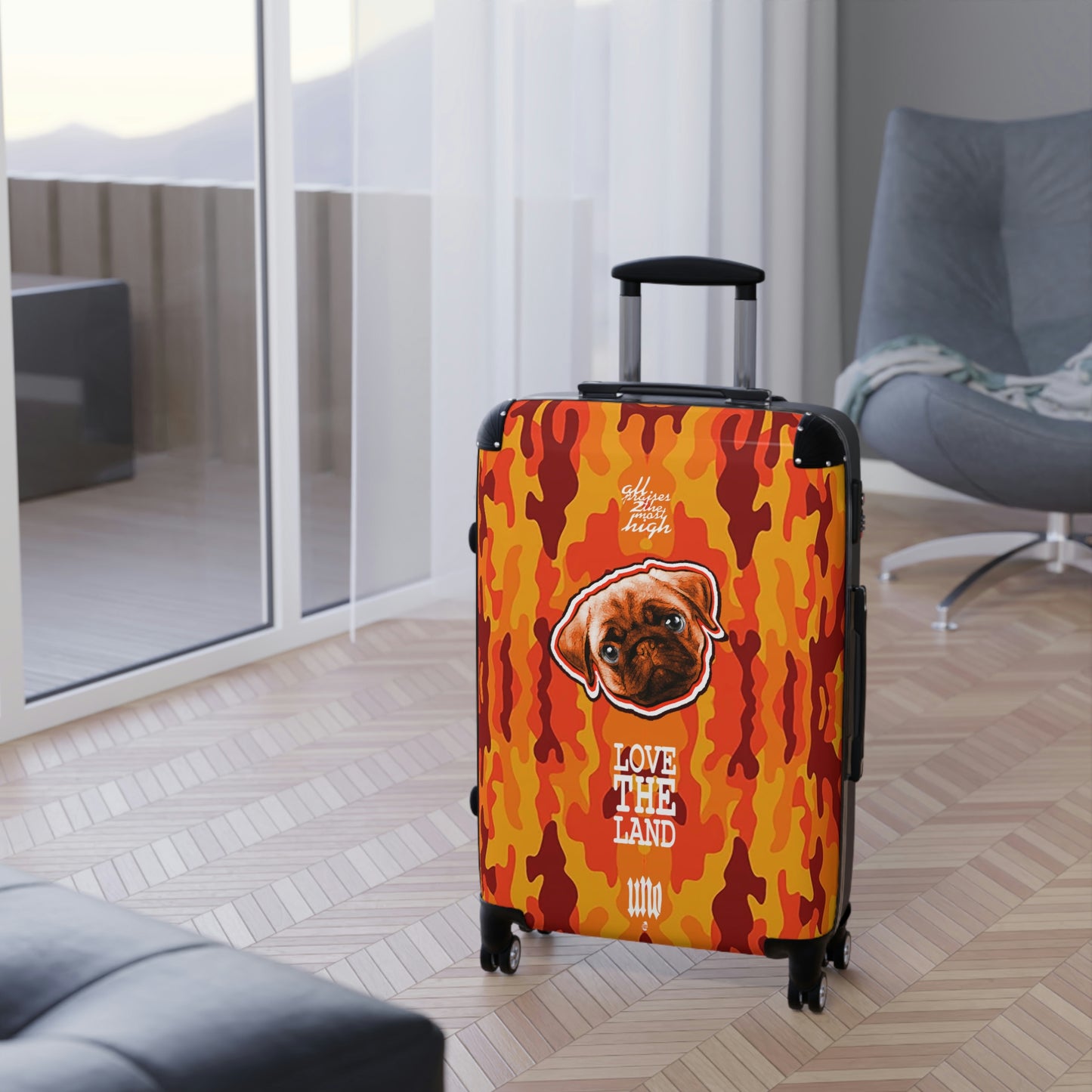 UNO LOVETHELAND Suitcases Camo Collection